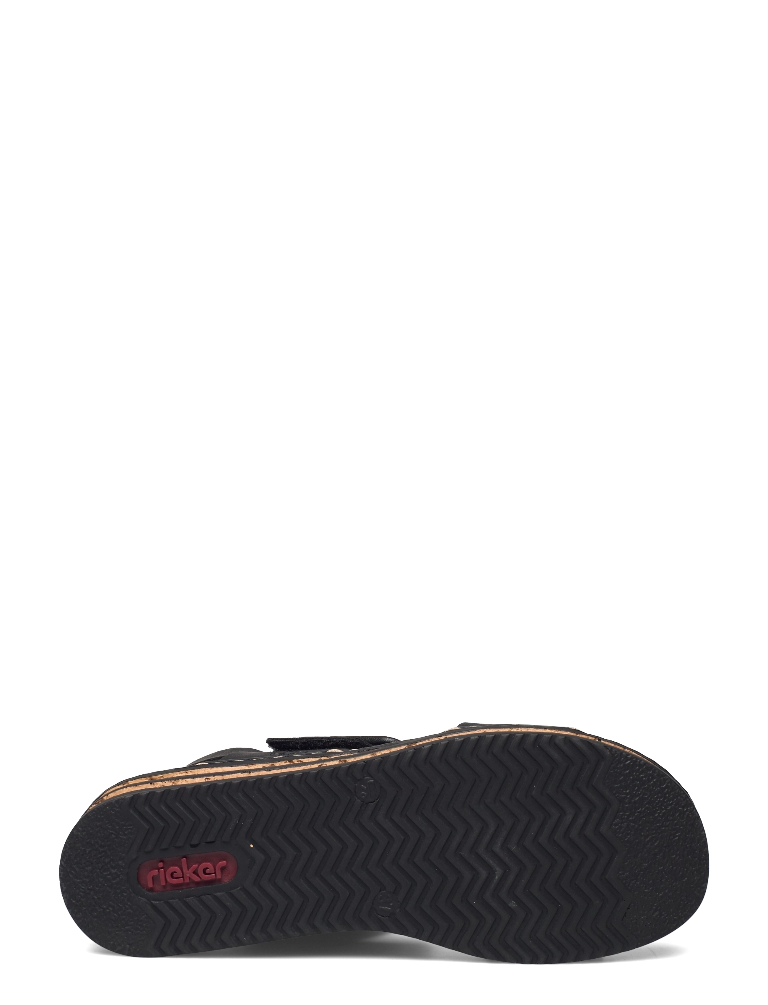 Rieker - 62950-14 - platåsandaler - black - 4