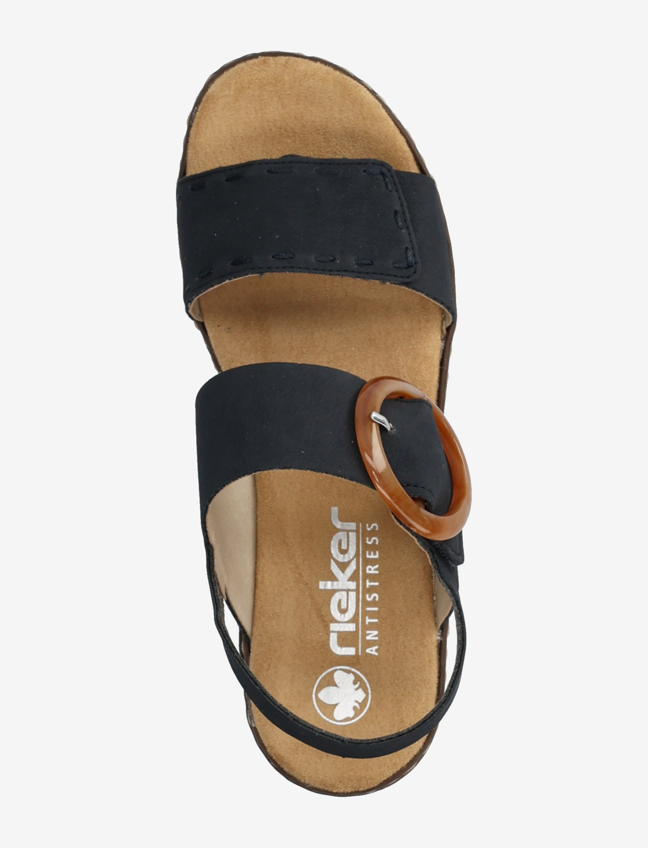 Rieker - 62950-14 - platformsandaler - blue - 3