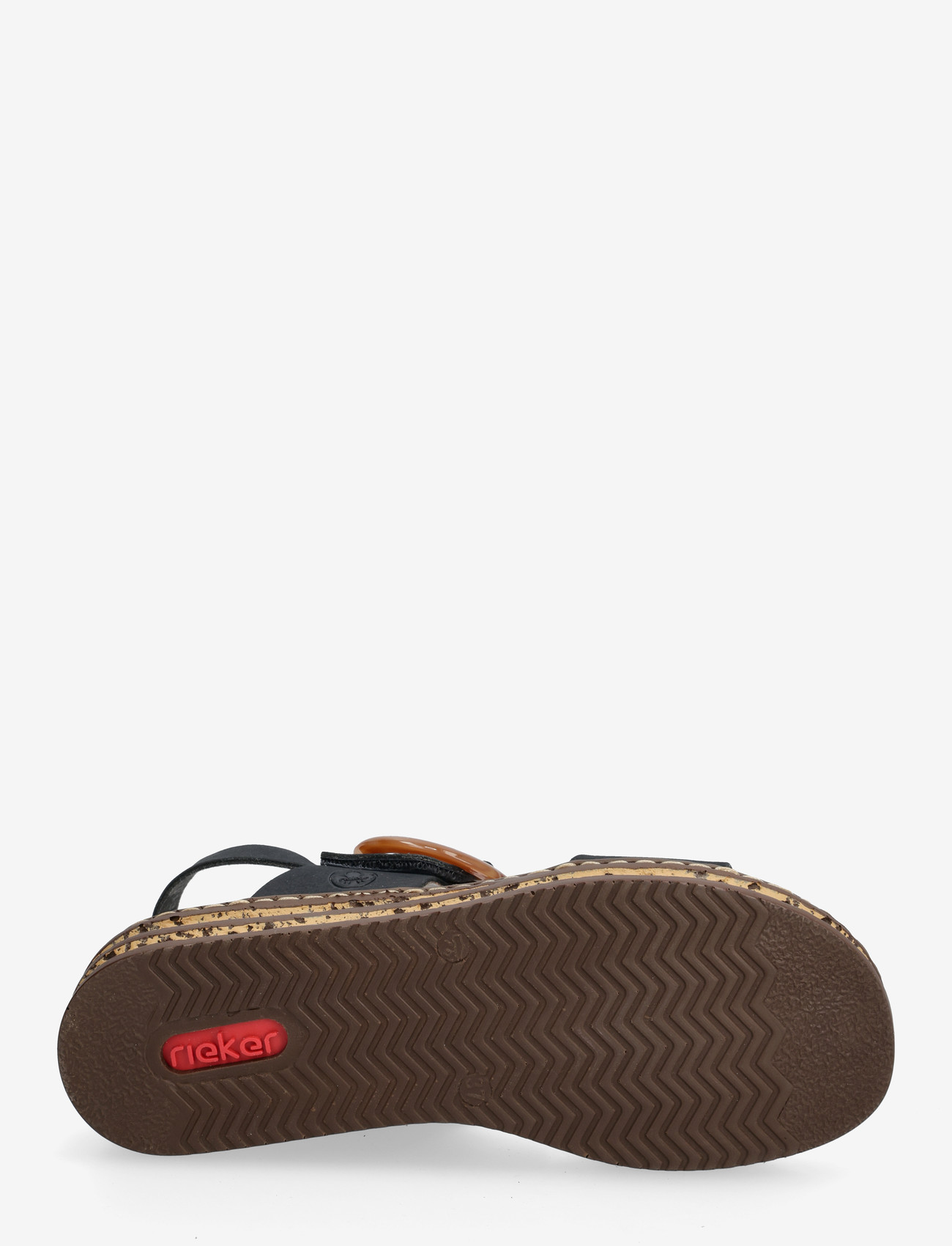 Rieker - 62950-14 - platformsandaler - blue - 4