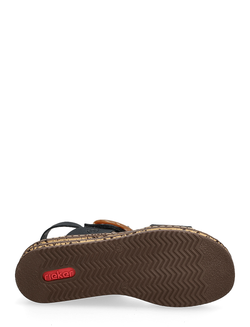 Rieker - 62950-14 - platvorm sandaalid - blue - 4