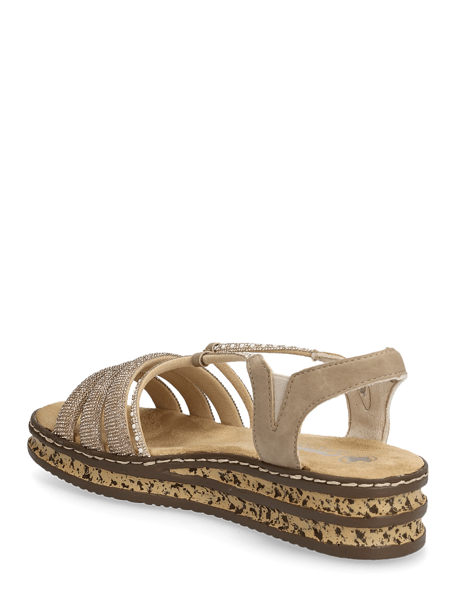 Rieker - 62977-90 - flade sandaler - other colours - 2