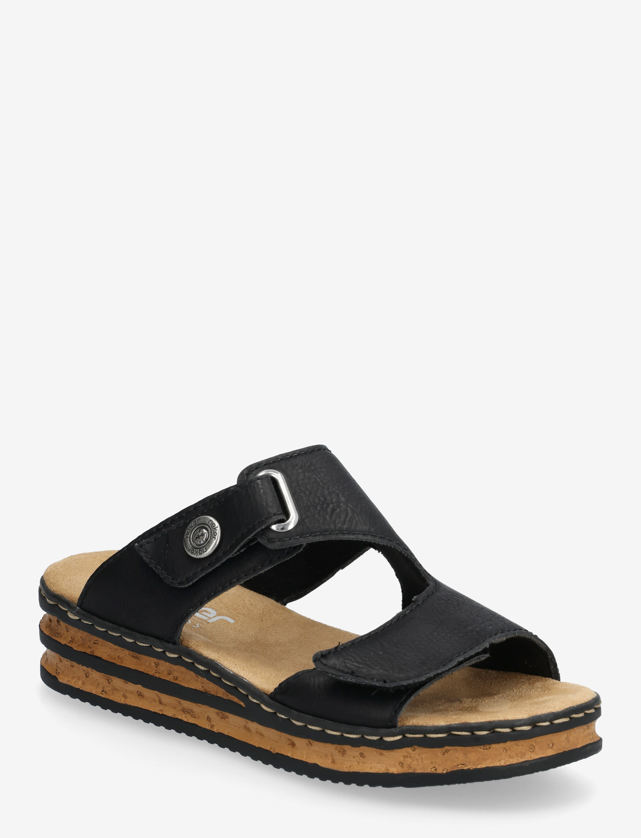 Rieker - 62980-01 - platformsandaler - black - 0