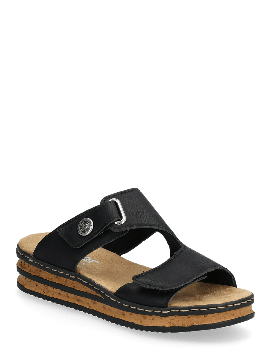 Rieker - 62980-01 - platvorm-sandaalid - black - 0