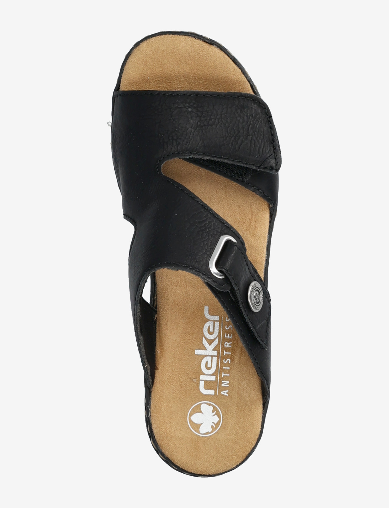 Rieker - 62980-01 - platformsandaler - black - 3