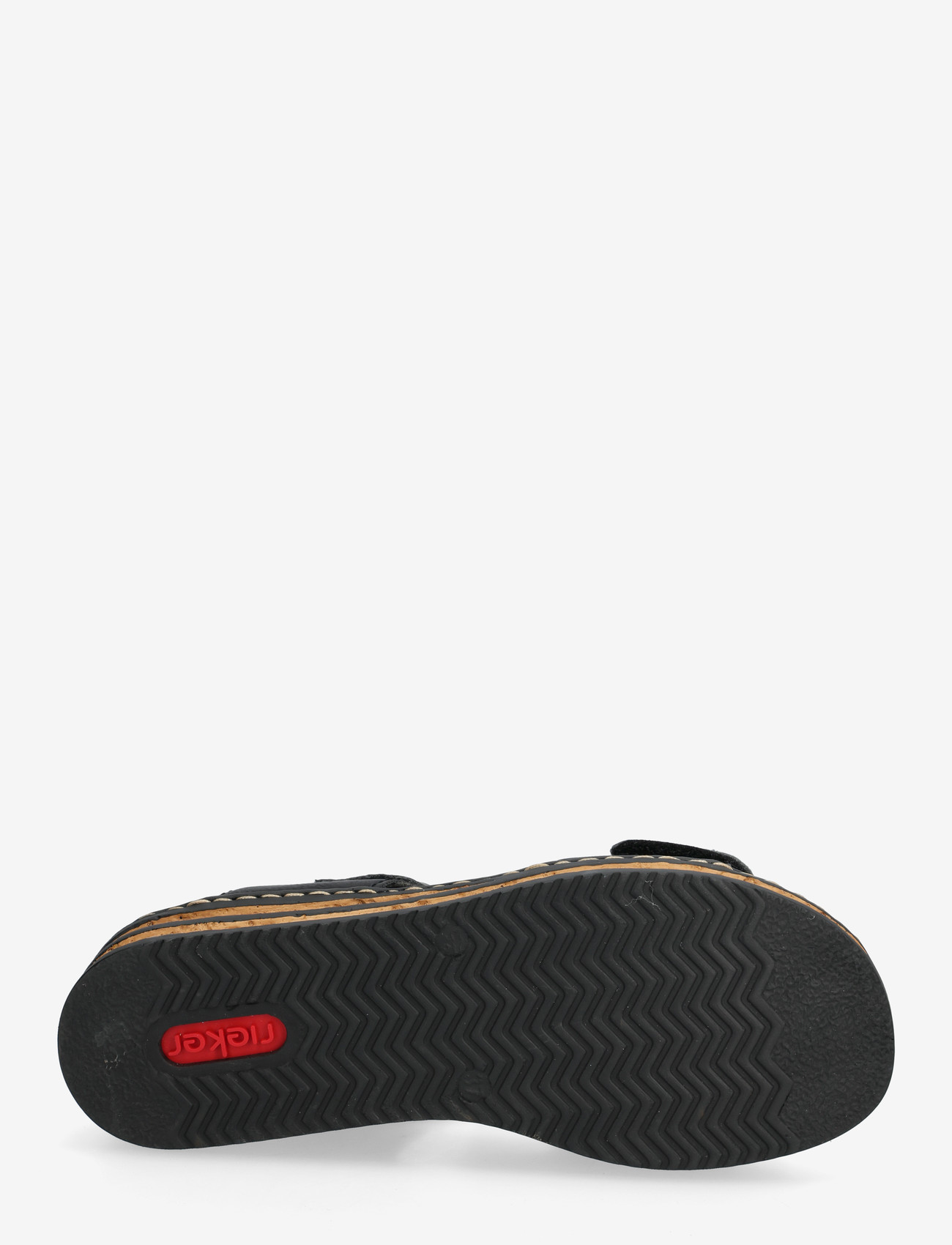 Rieker - 62980-01 - platformsandaler - black - 4