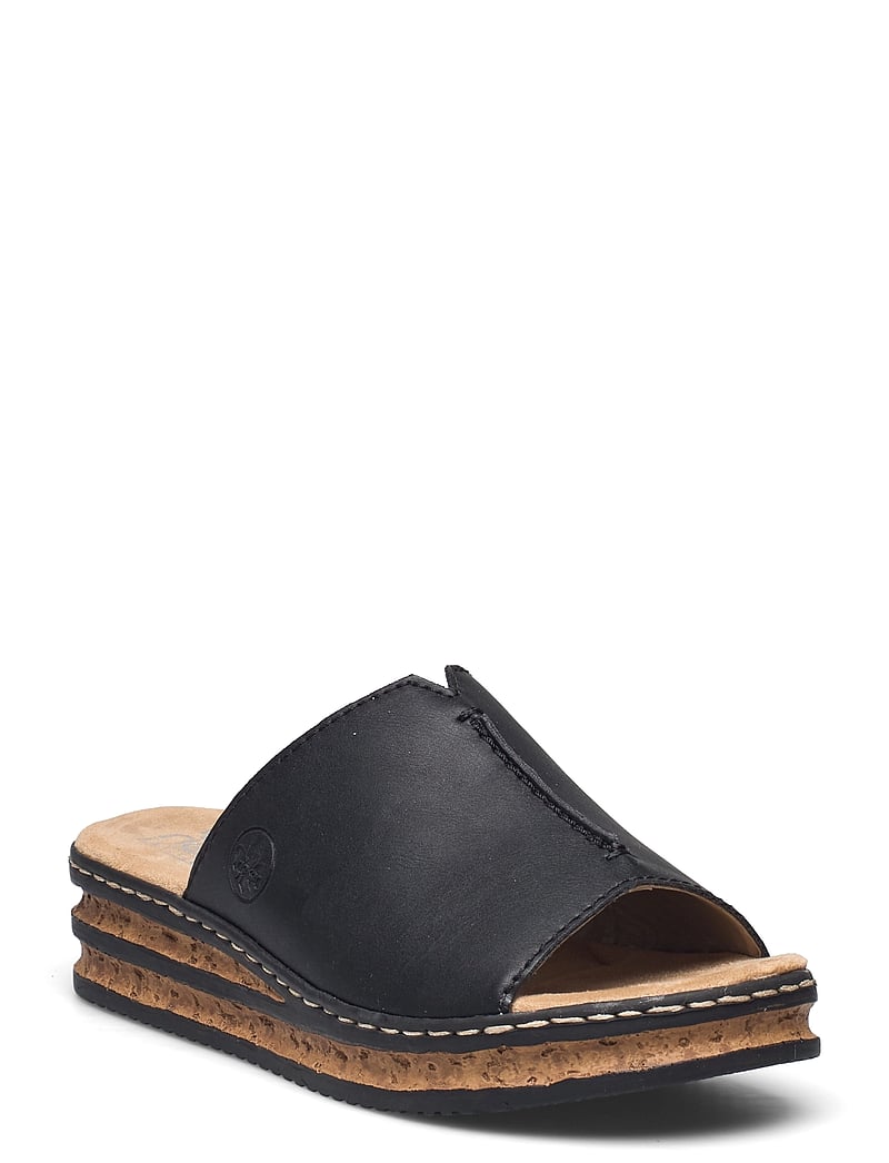 Rieker - 629M9-00 - kontsata sandaalid - black - 0