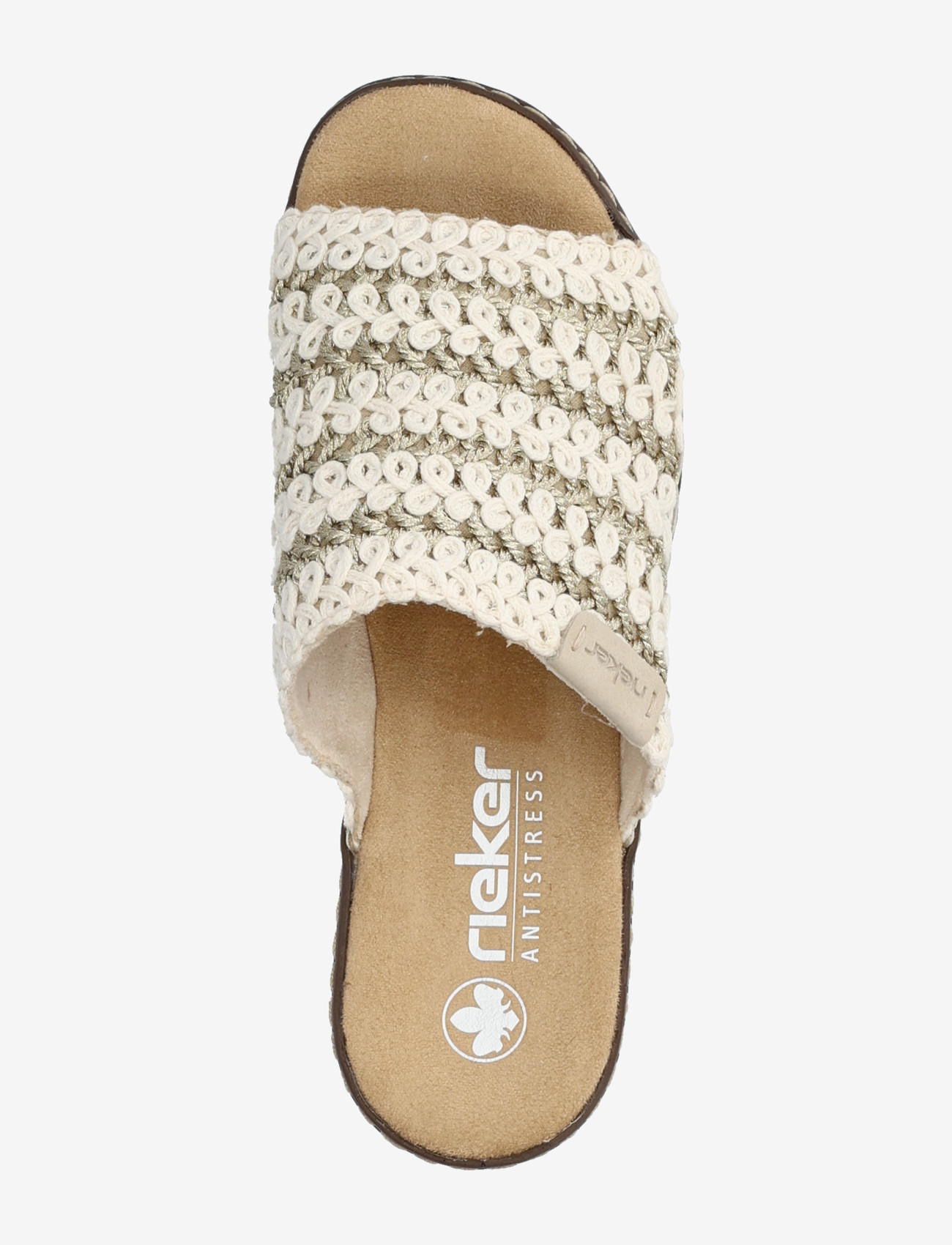 Rieker - 629X8-60 - flat sandals - beige - 3