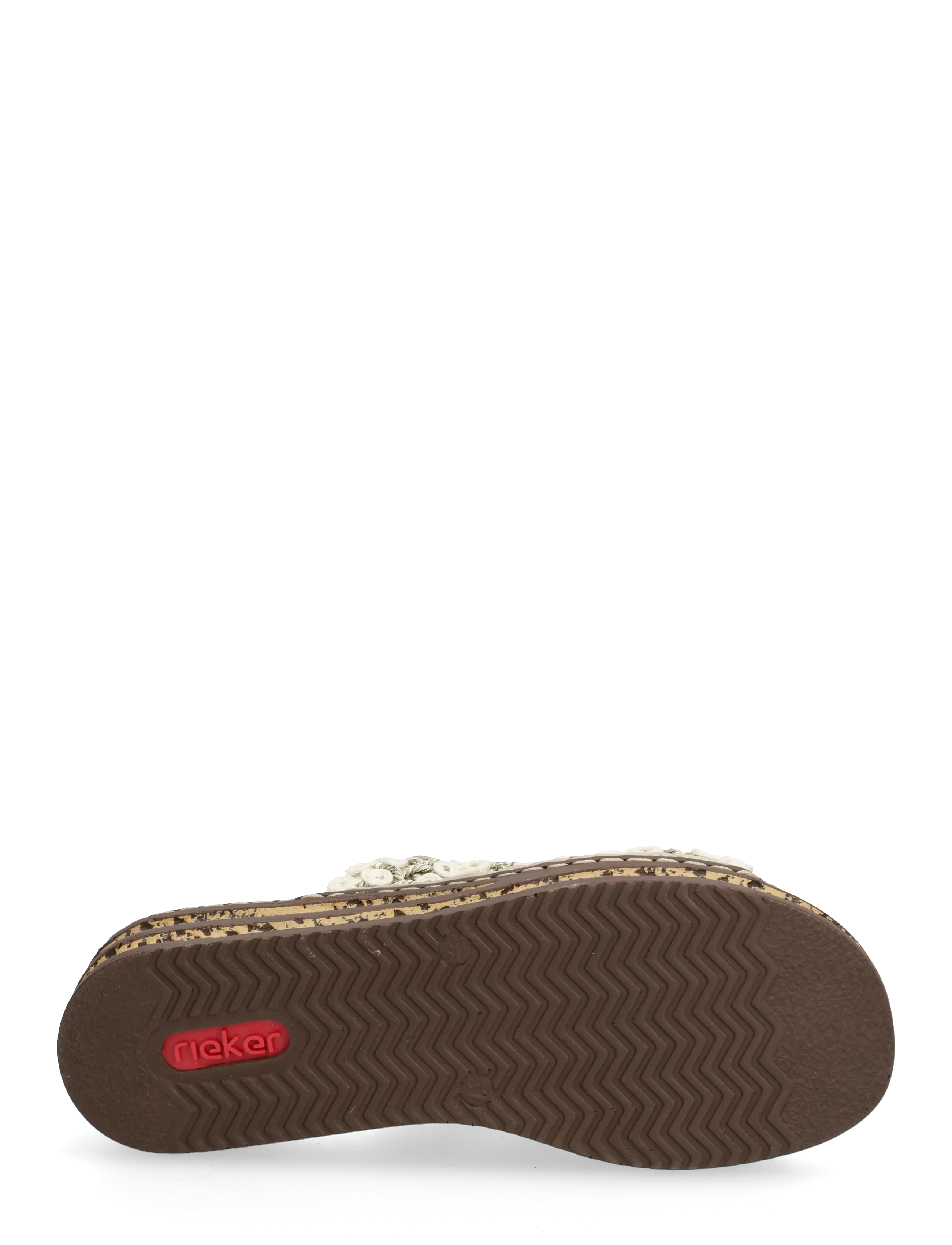 Rieker - 629X8-60 - płaskie sandały - beige - 4