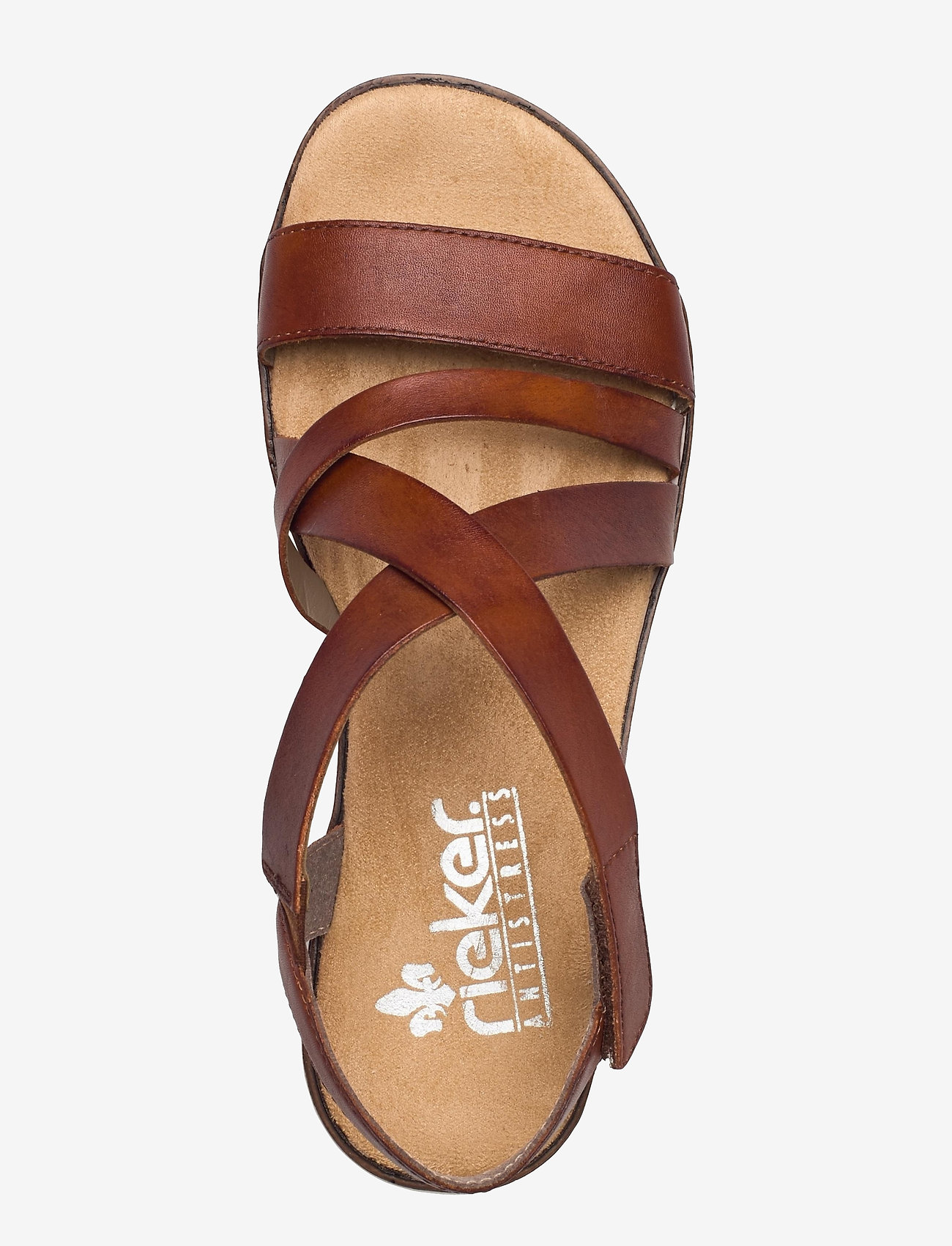 Rieker - 63663-24 - flache sandalen - brown - 3