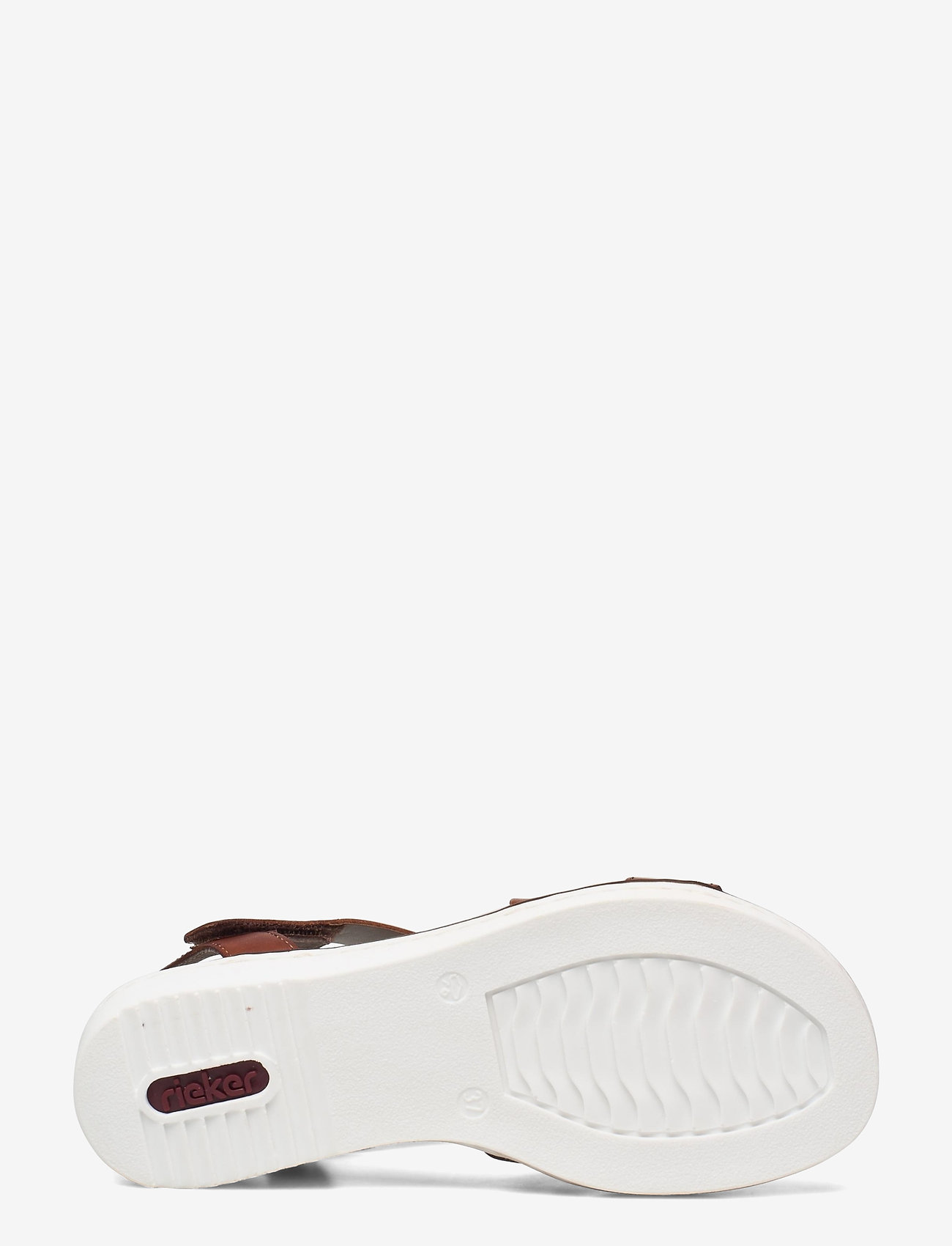 Rieker - 63663-24 - flache sandalen - brown - 4