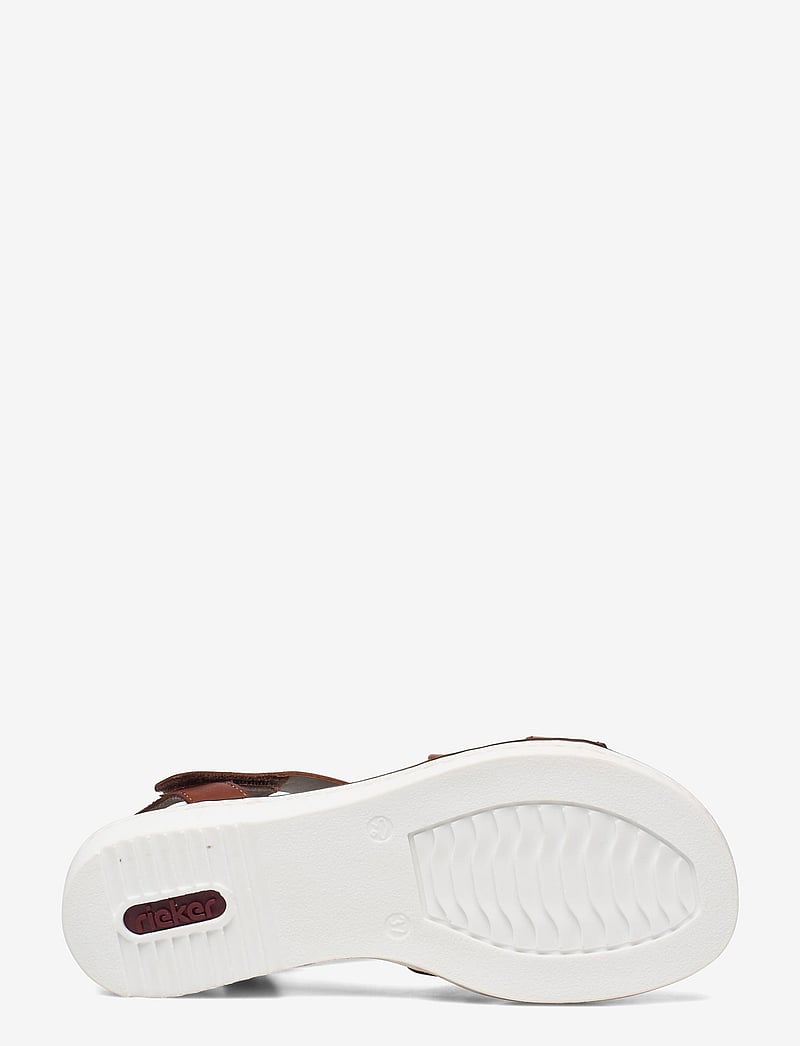 Rieker - 63663-24 - flache sandalen - brown - 4