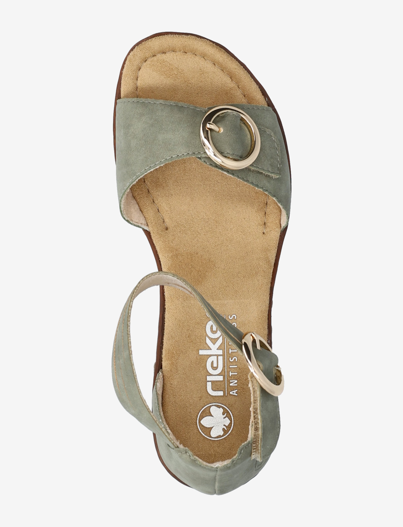 Rieker - 63780-52 - wedge heels - green - 3