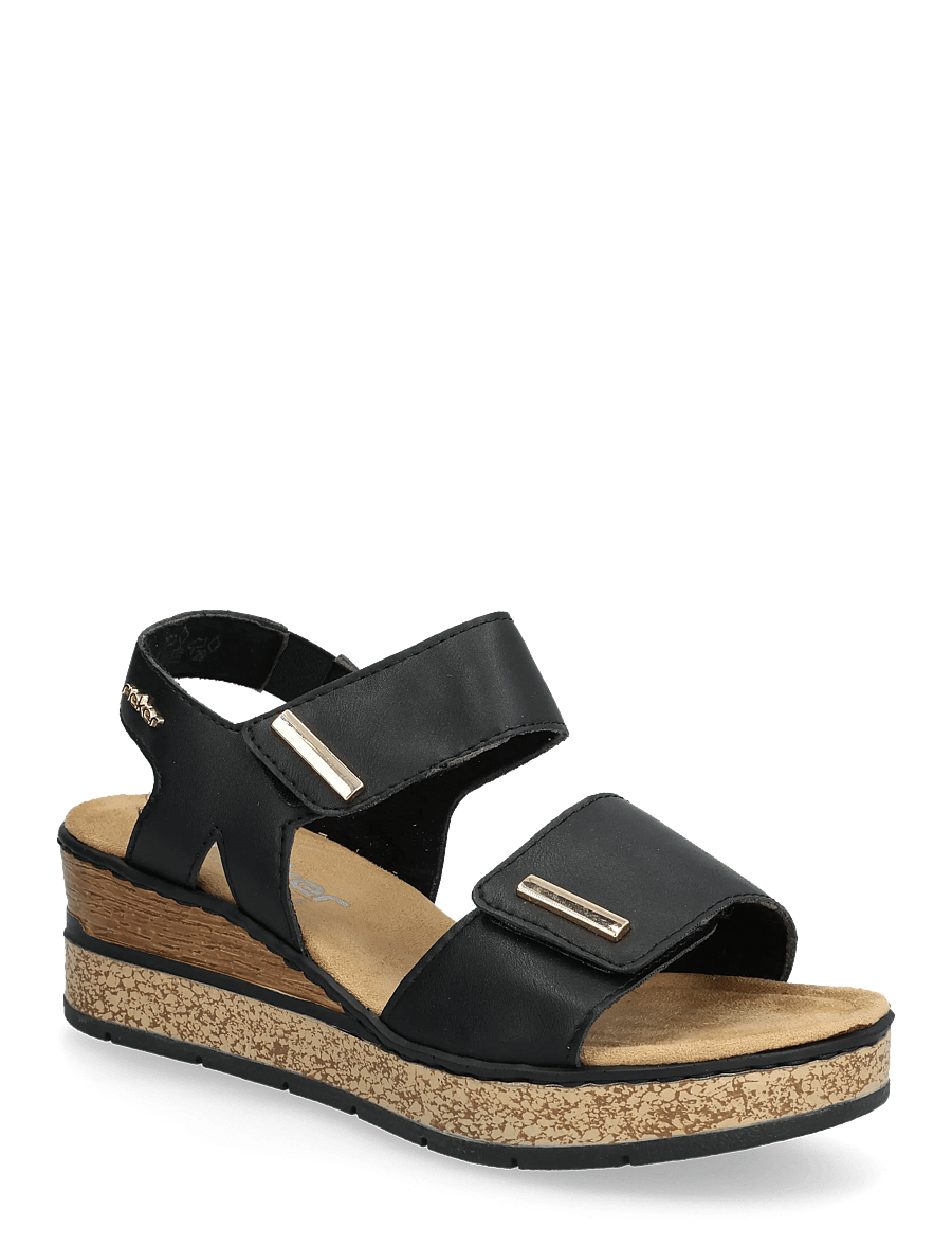 Rieker - 63781-00 - kiilkontsaga kingad - black - 0