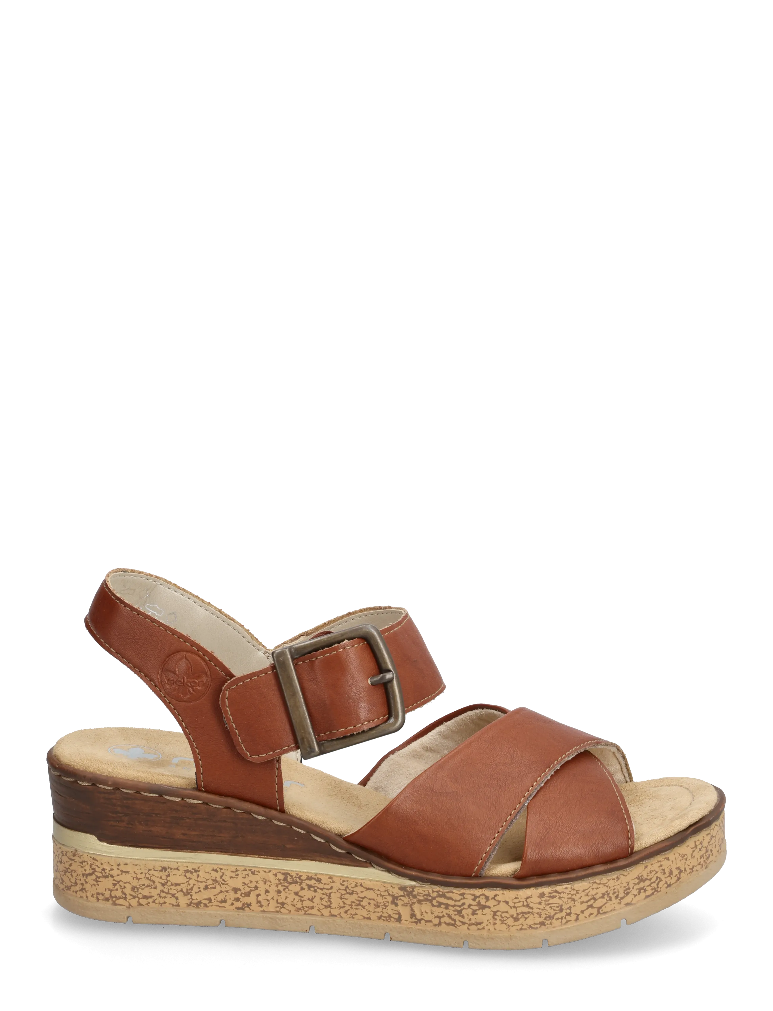 Rieker - 63795-22 - keilabsatz schuhe - brown - 1
