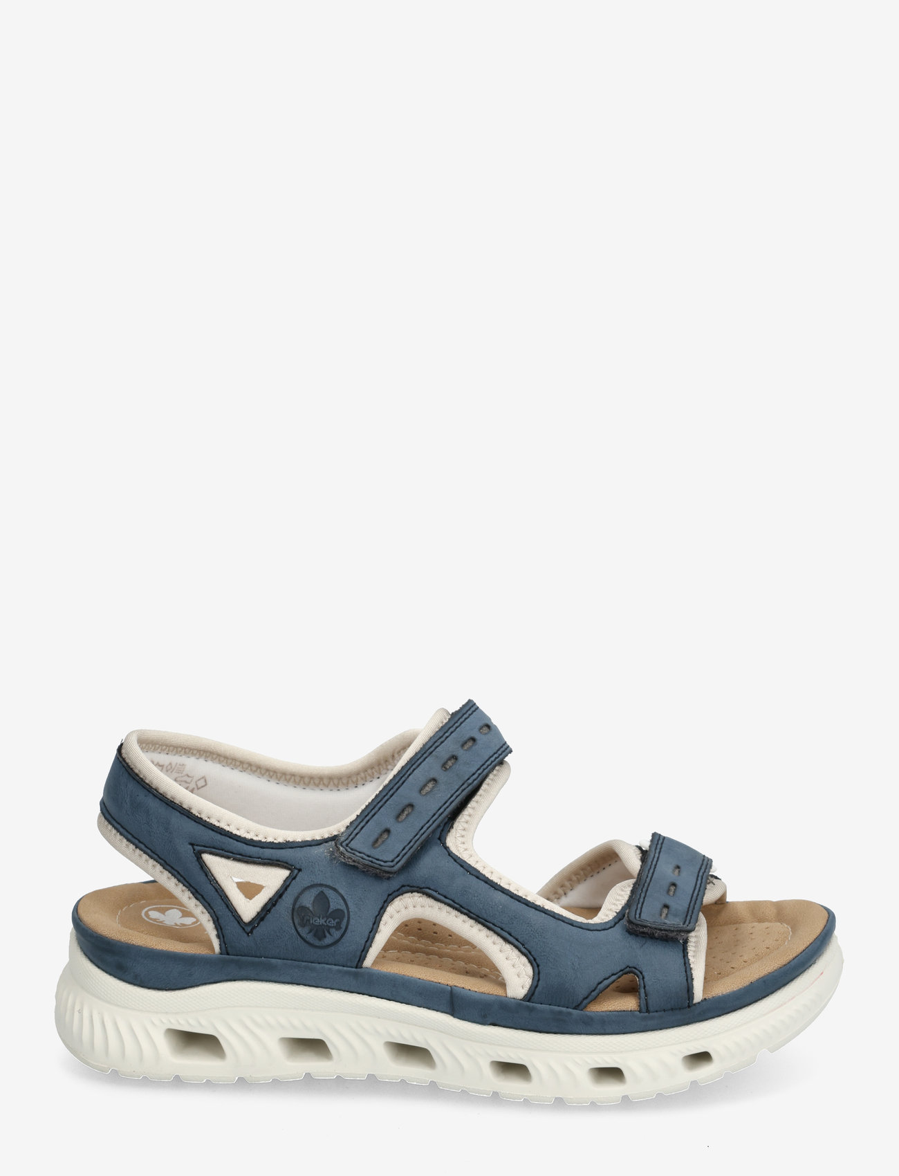 Rieker - 64066-14 - flache sandalen - blue combination - 1