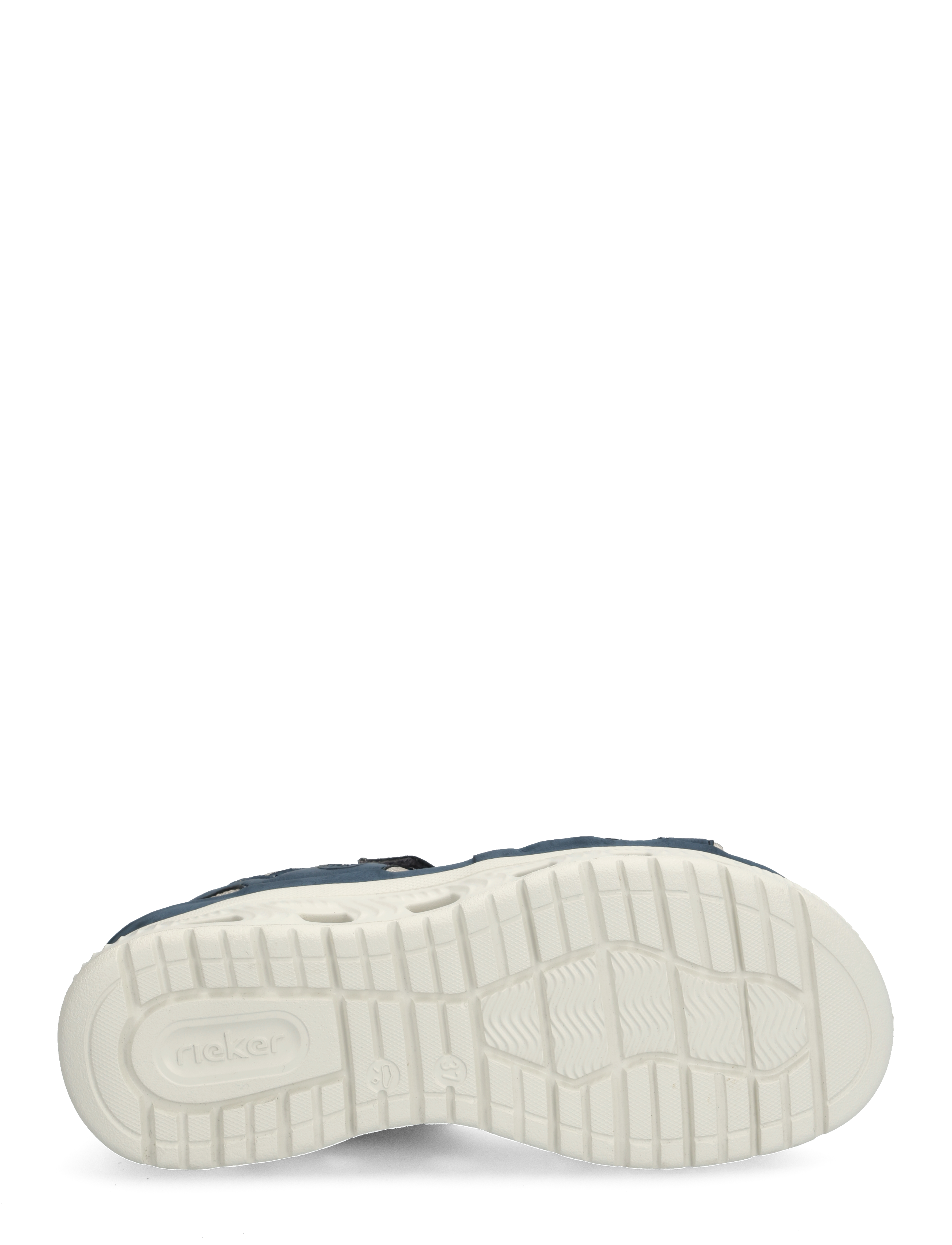 Rieker - 64066-14 - platta sandaler - blue combination - 4