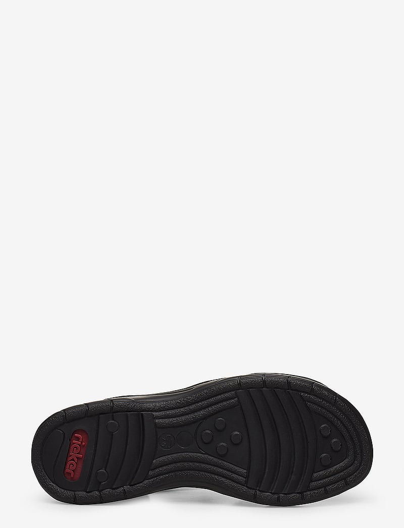 Rieker - Rieker Ladies' sandals 64574-00 black - flache sandalen - black - 4