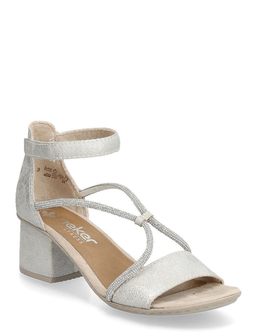 Rieker - Rieker Ladies' sandals 64654-31 Pink - sandaletter - other colours - 0