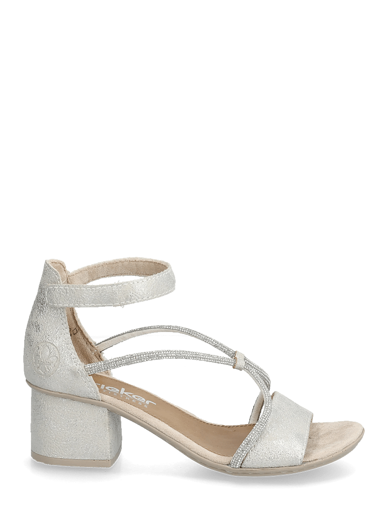 Rieker - Rieker Ladies' sandals 64654-31 Pink - heeled sandals - other colours - 1