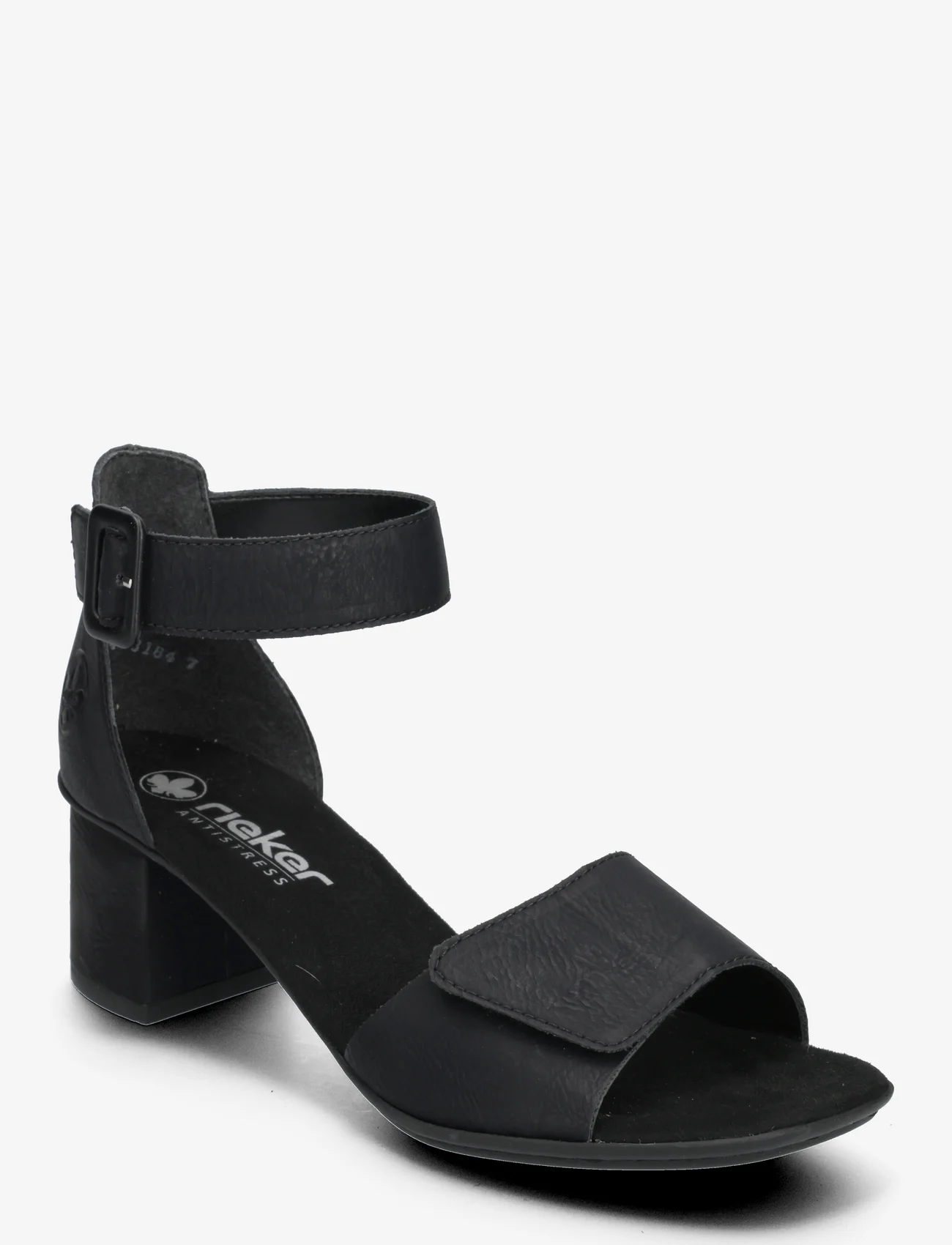 Rieker - 64750-00 - sandaler med hæl - black - 0