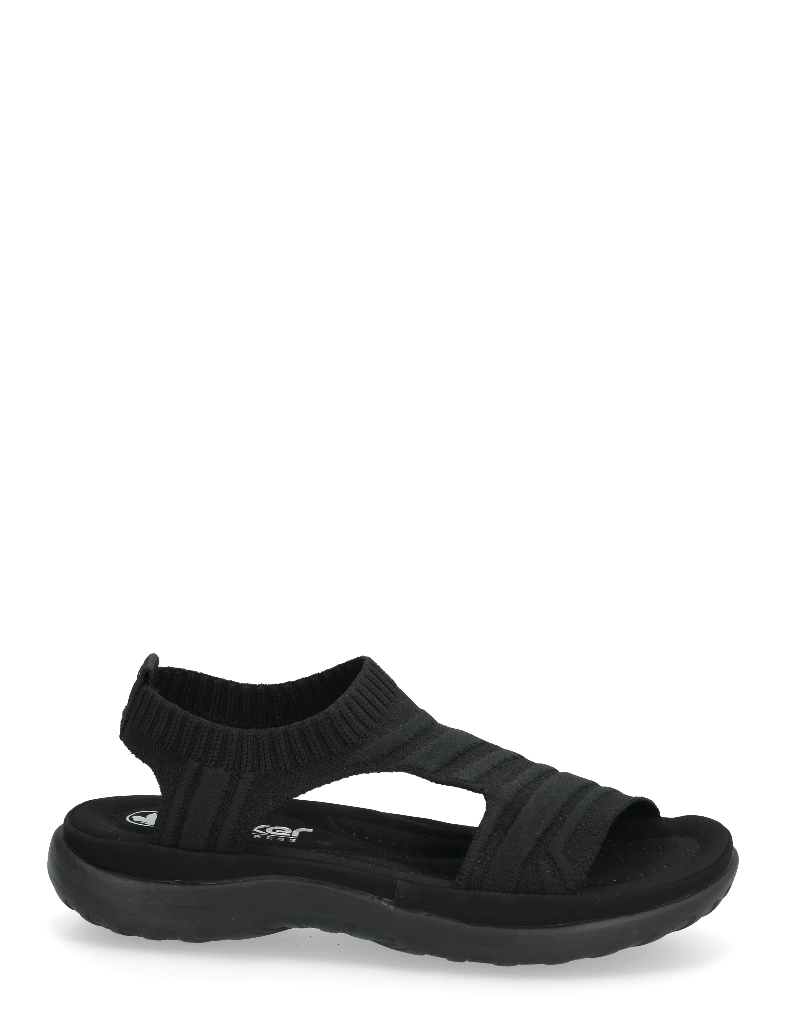 Rieker - 64850-00 - flache sandalen - black - 1