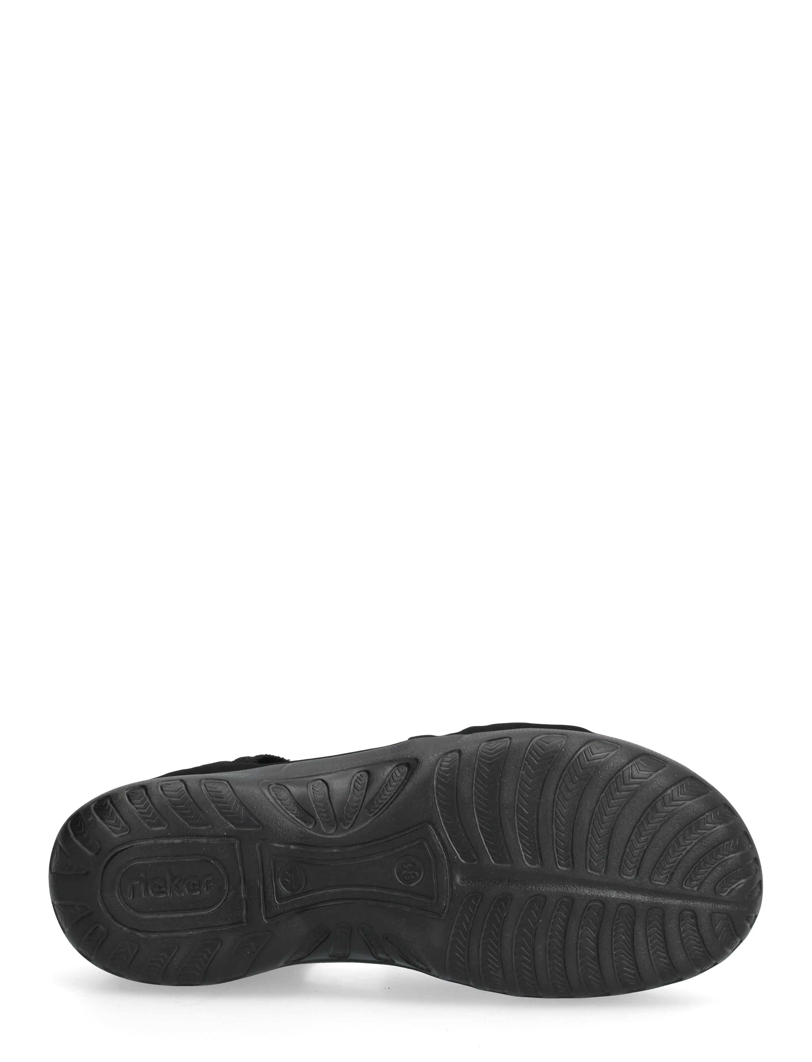 Rieker - 64850-00 - flache sandalen - black - 4