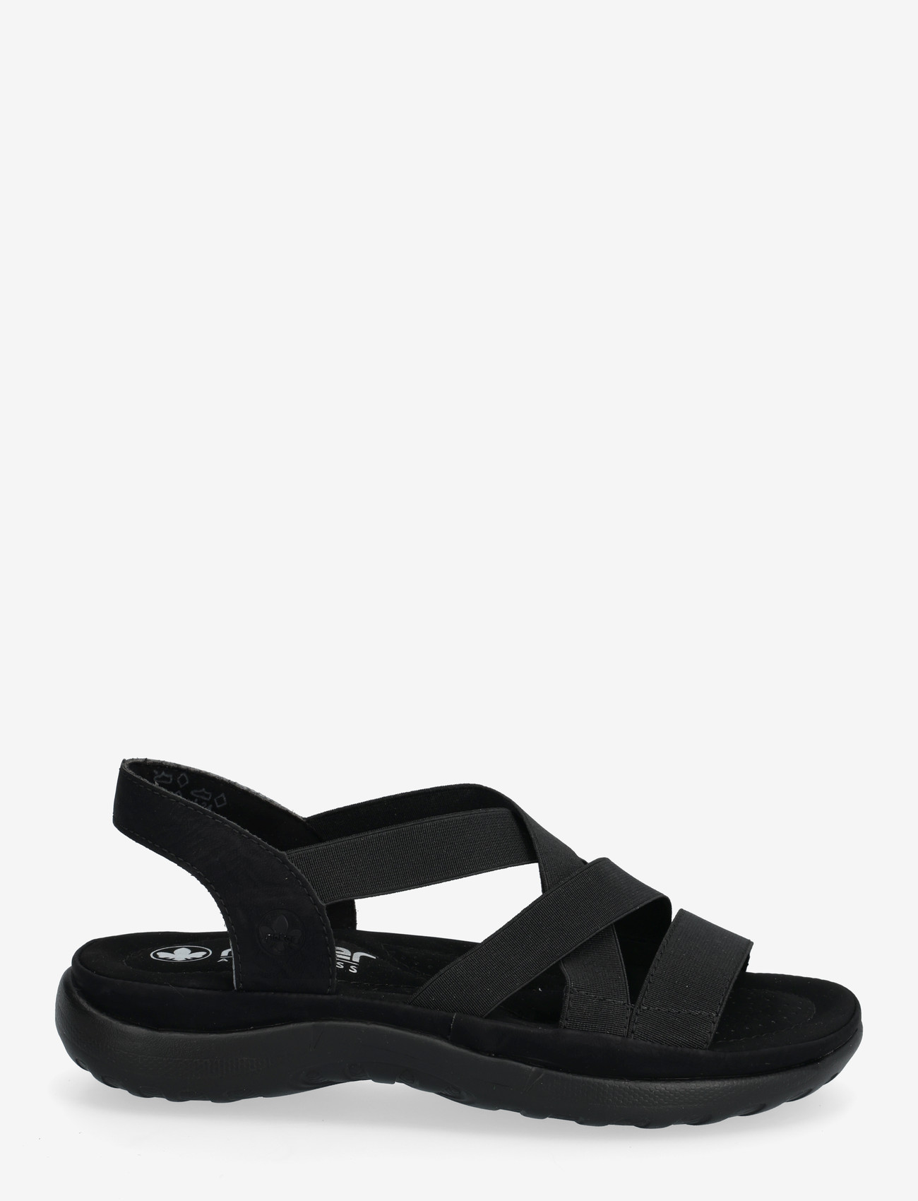 Rieker - 64857-31 - flade sandaler - black - 1