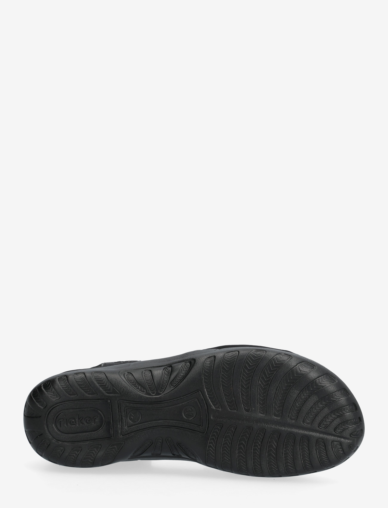Rieker - 64857-31 - flade sandaler - black - 4