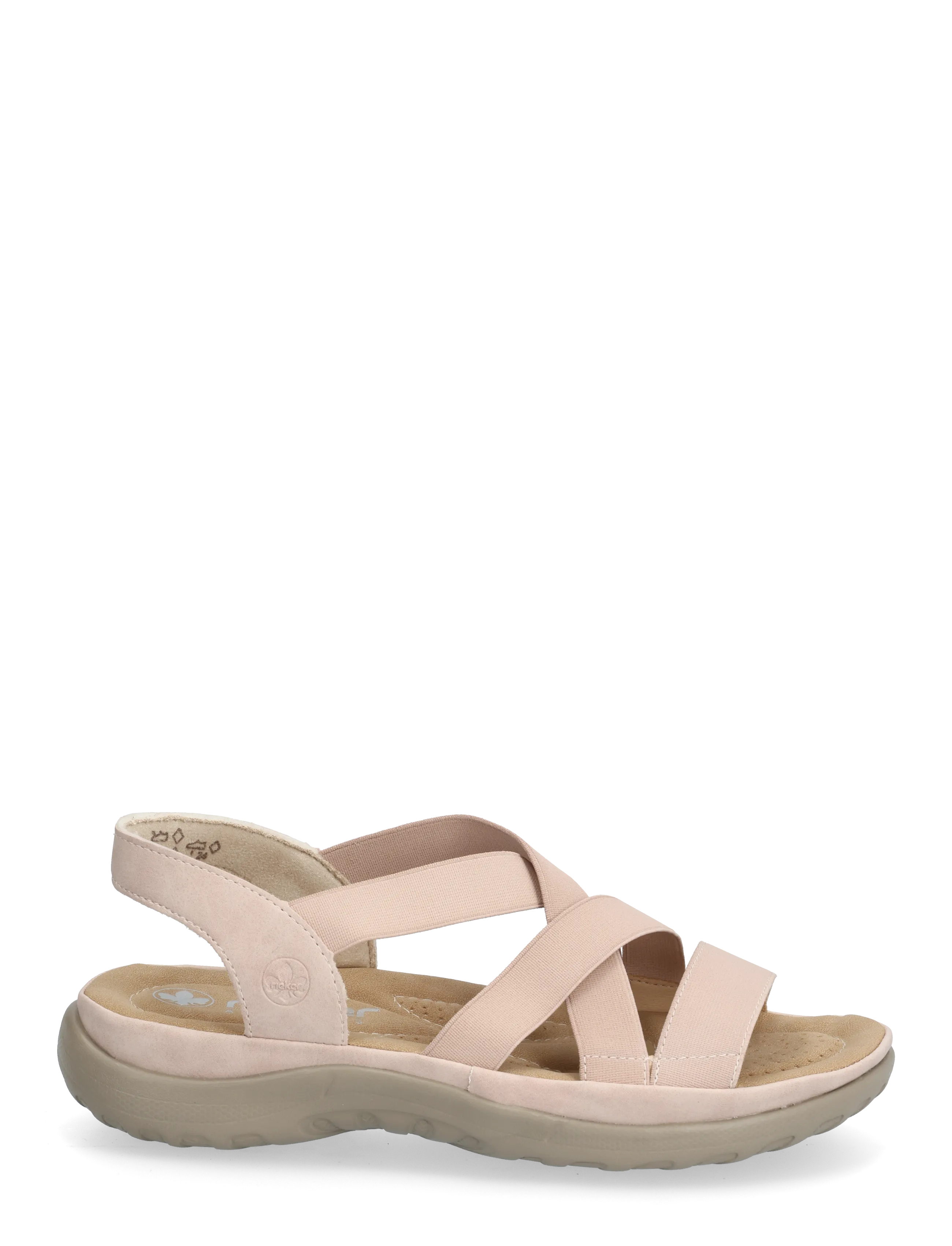Rieker - 64857-31 - flache sandalen - red - 1