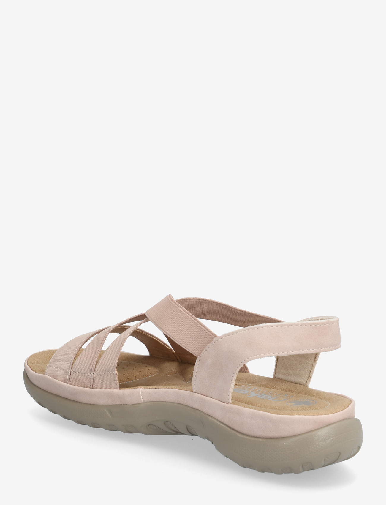 Rieker - 64857-31 - flade sandaler - red - 2