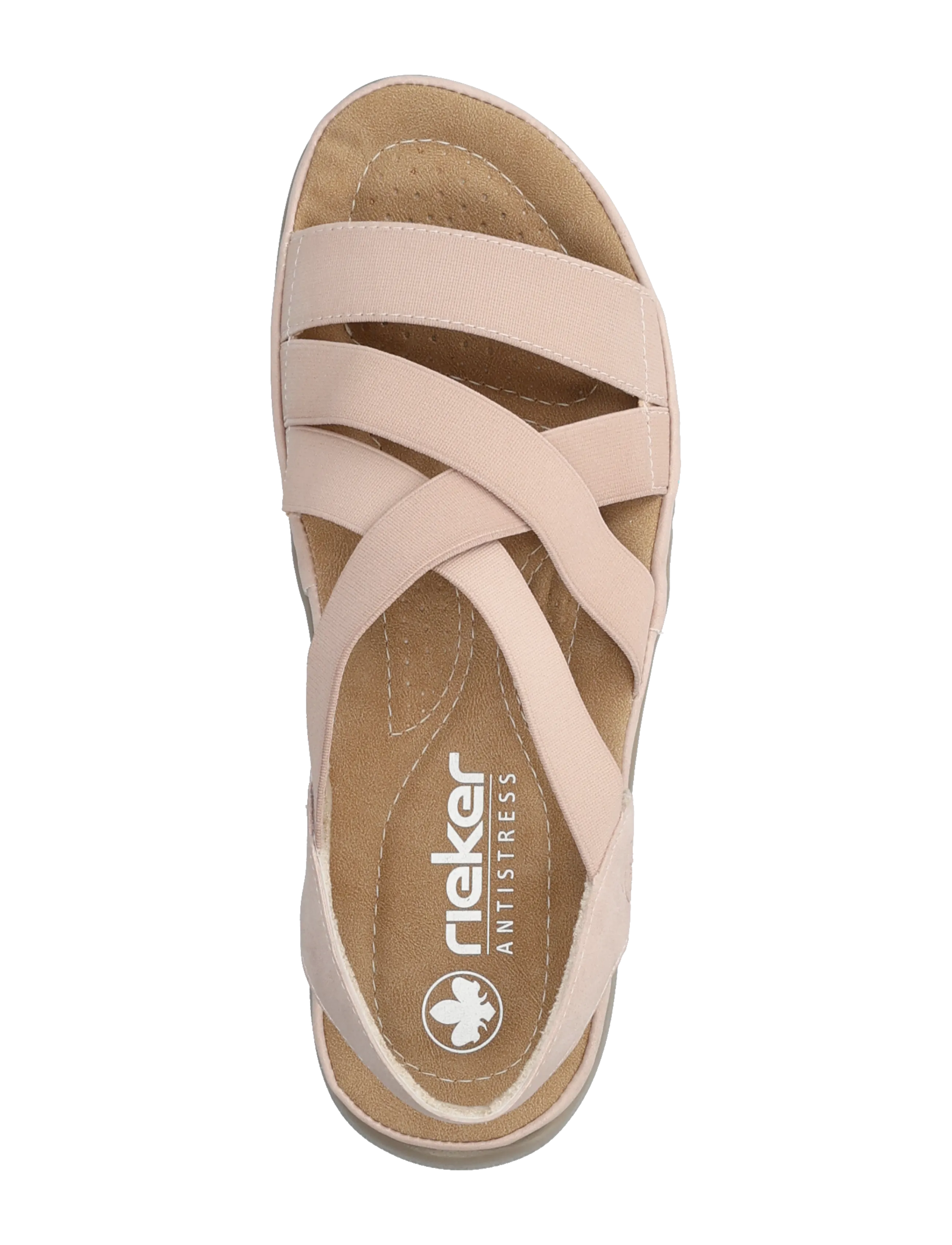 Rieker - 64857-31 - flache sandalen - red - 3