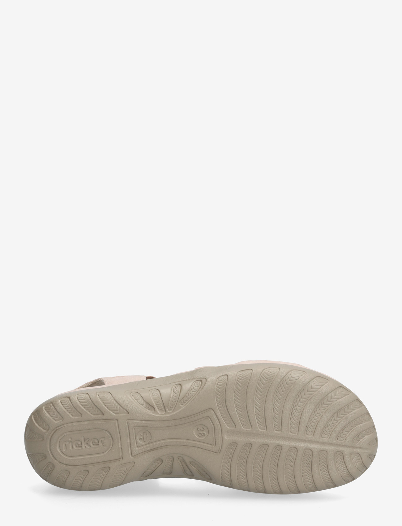 Rieker - 64857-31 - flade sandaler - red - 4