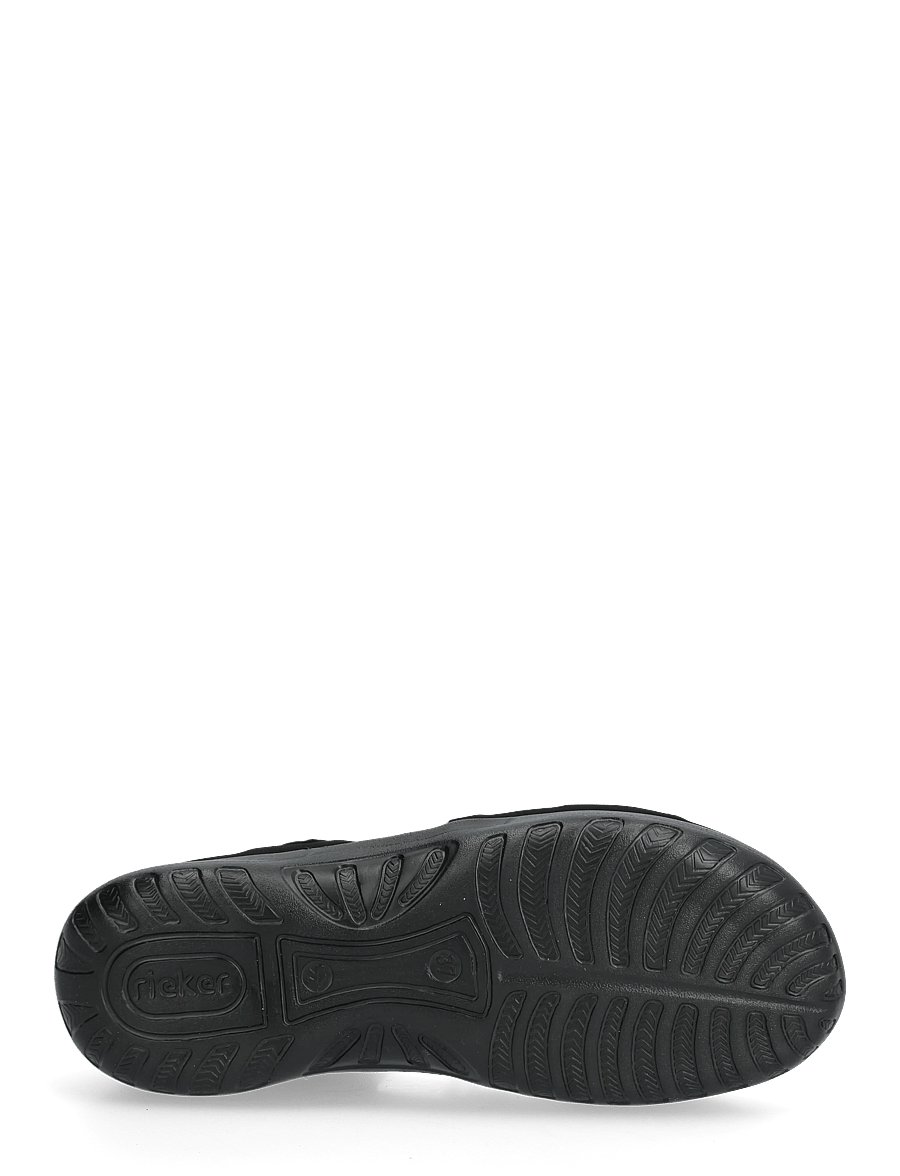 Rieker - 64870-02 - flache sandalen - black - 4