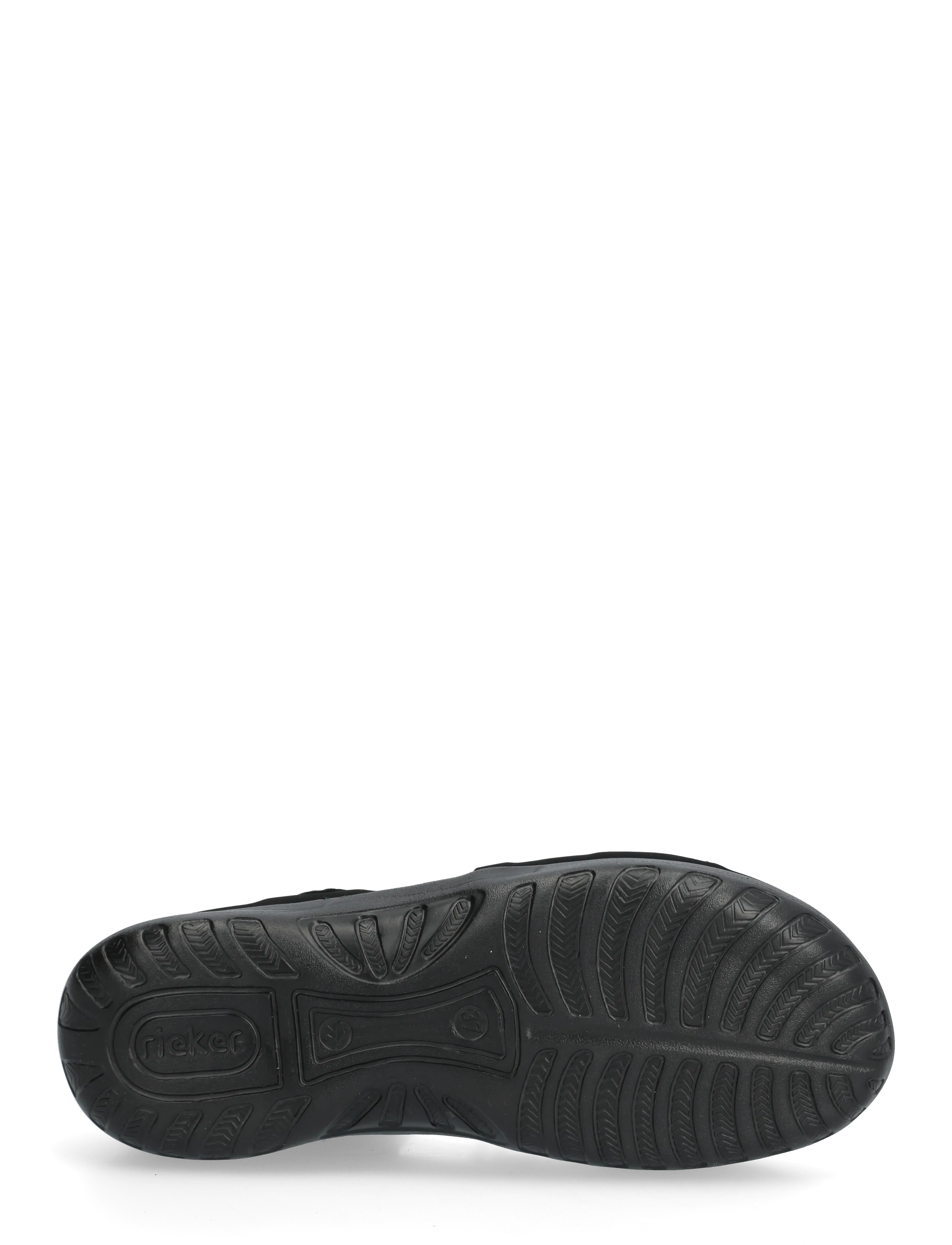 Rieker - 64870-02 - platta sandaler - black - 4