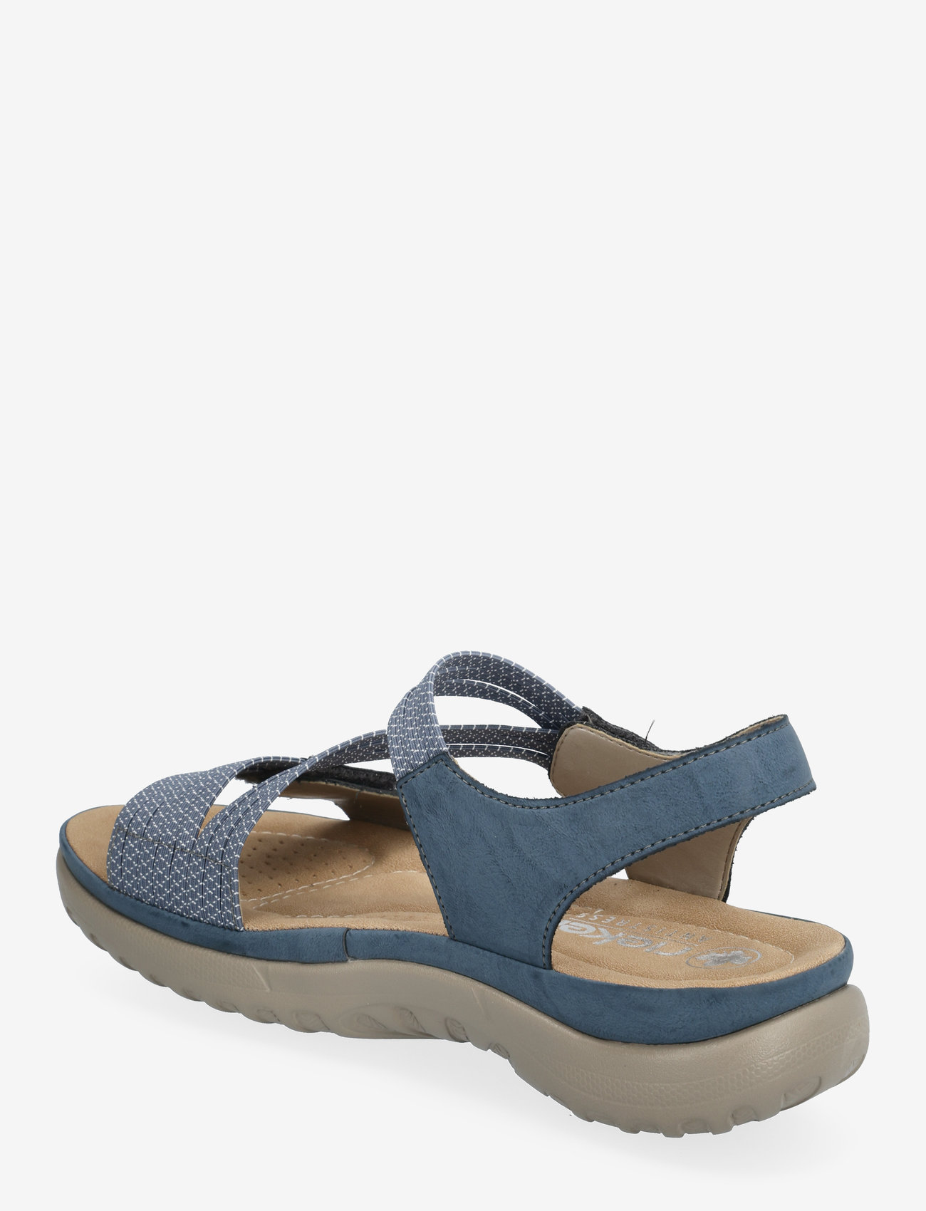 Rieker - 64870-02 - flache sandalen - blue - 2