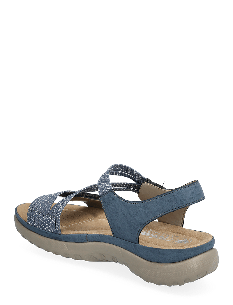 Rieker - 64870-02 - flache sandalen - blue - 2