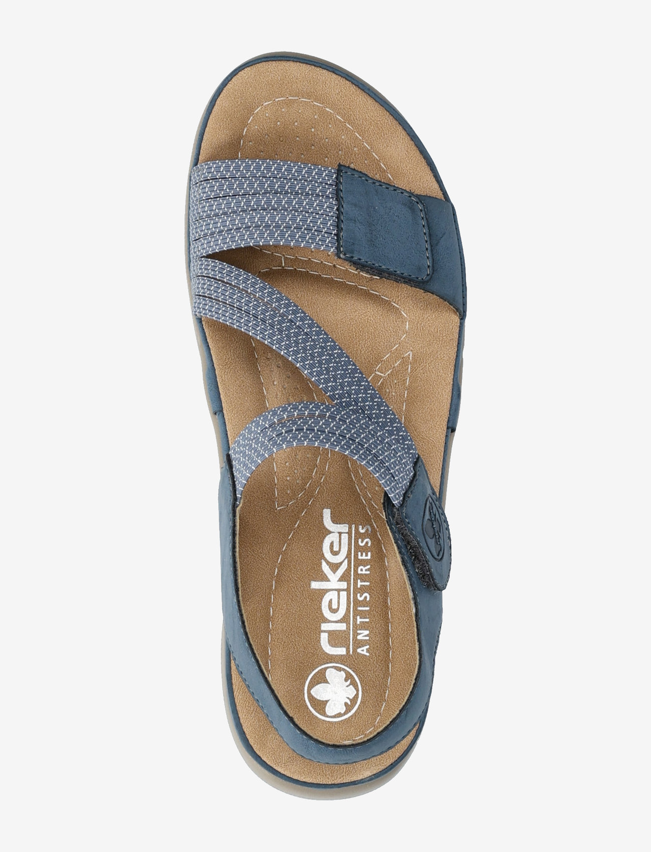 Rieker - 64870-02 - flache sandalen - blue - 3