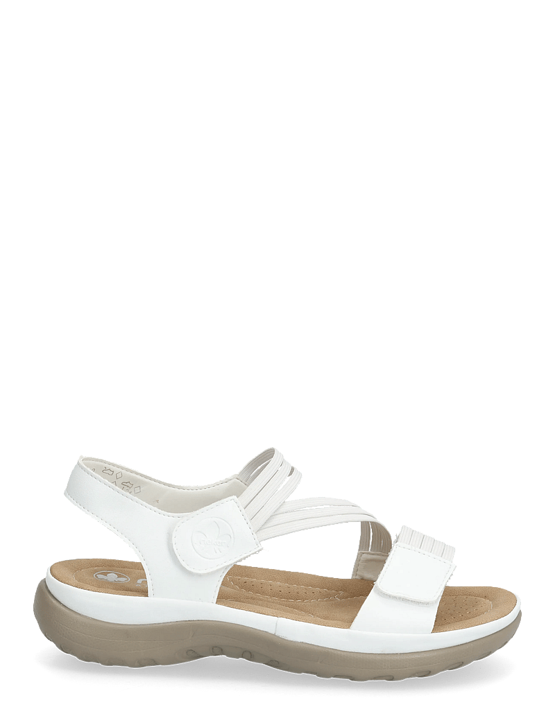 Rieker - 64870-02 - flade sandaler - white - 1