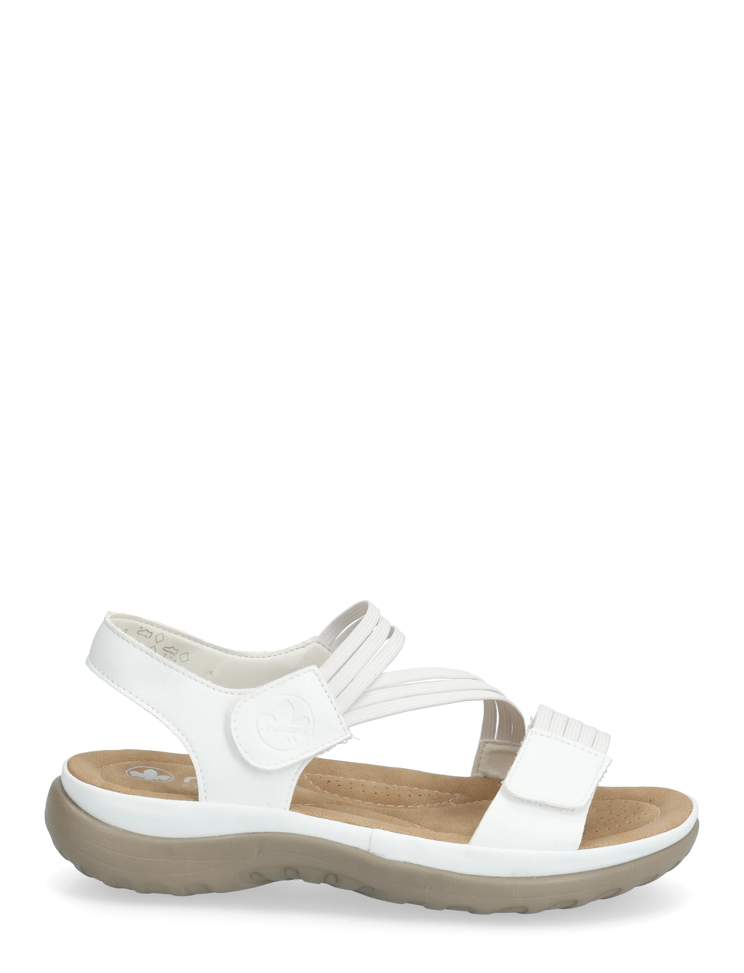 Rieker - 64870-02 - kontsata sandaalid - white - 1