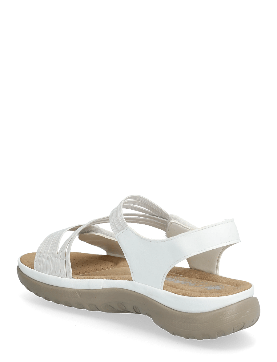 Rieker - 64870-02 - kontsata sandaalid - white - 2