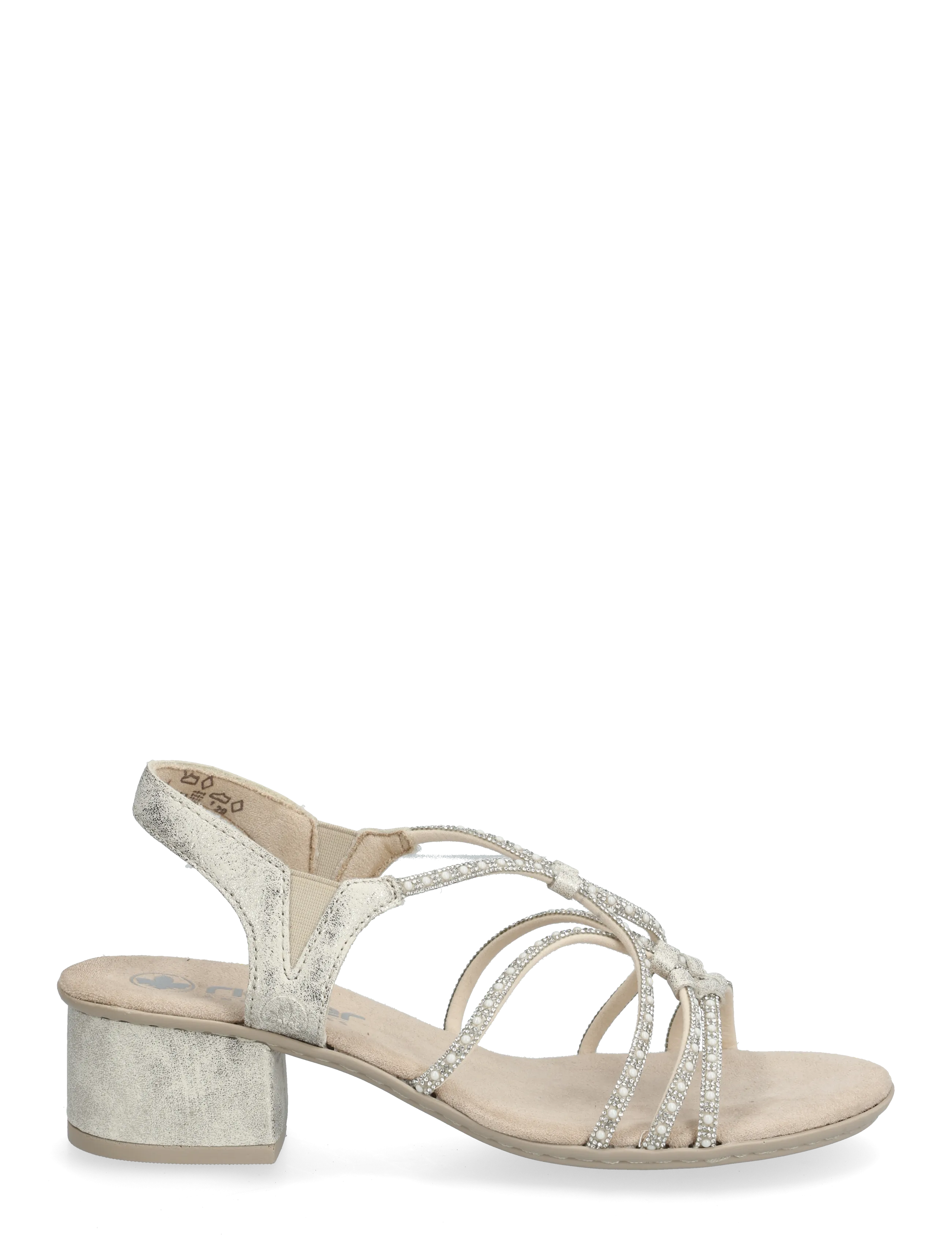 Rieker - 64970-60 - sandaletter - beige - 1