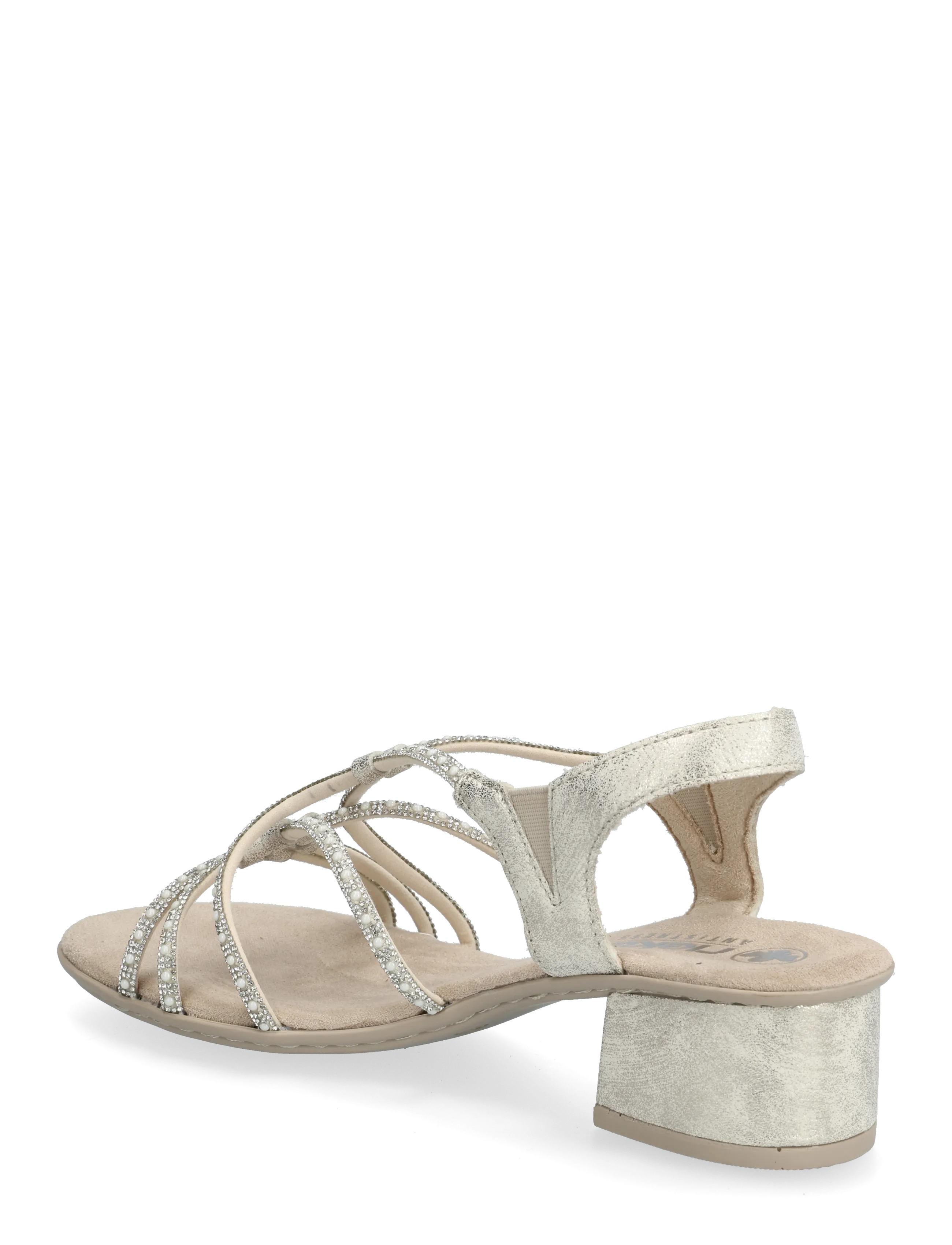 Rieker - 64970-60 - sandaletter - beige - 2