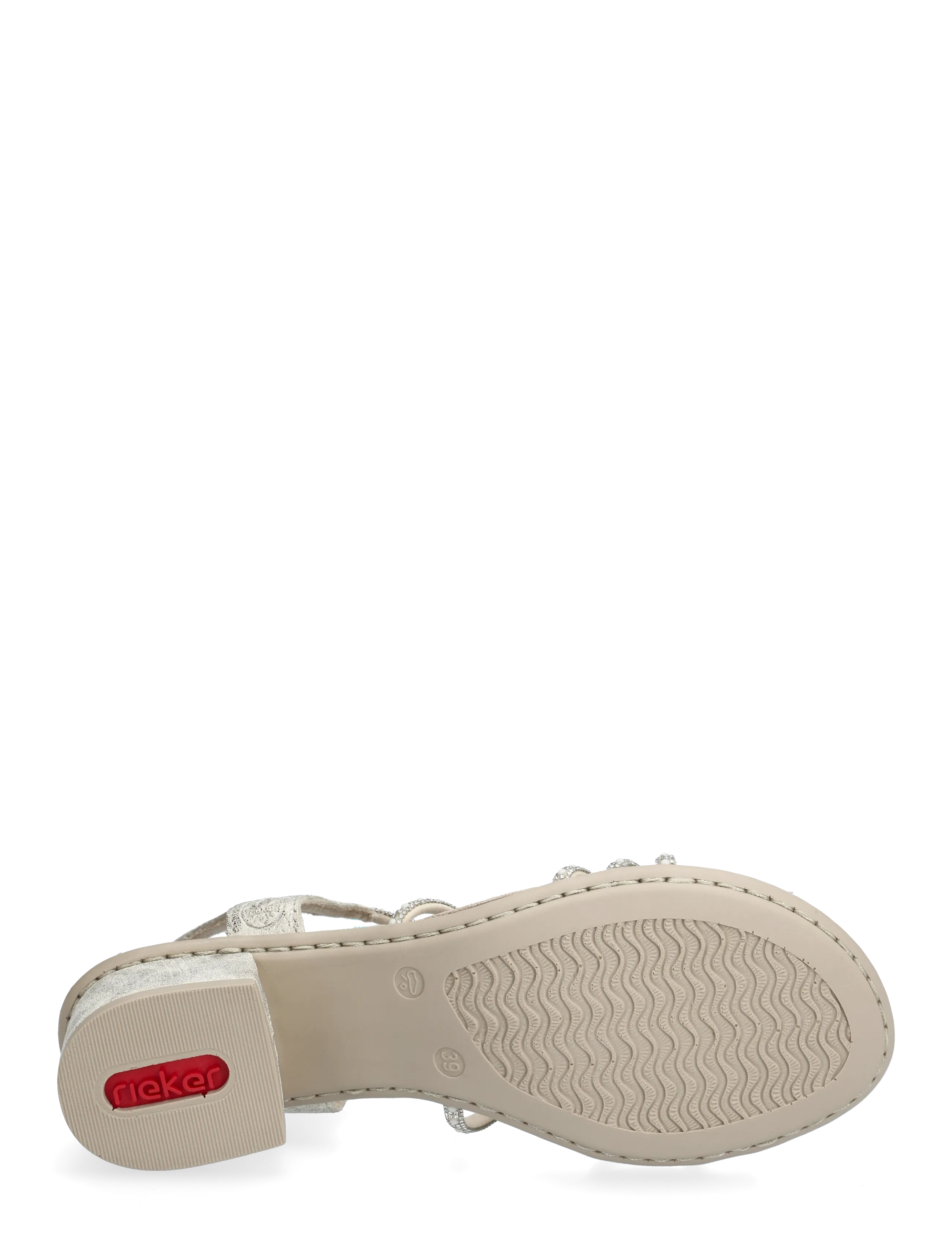 Rieker - 64970-60 - sandaletter - beige - 4