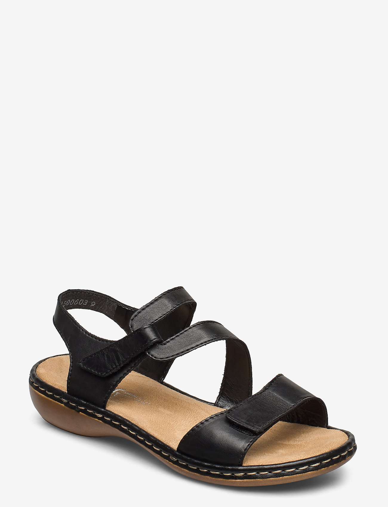 Rieker - 659C7-80 - kontsata sandaalid - black - 0