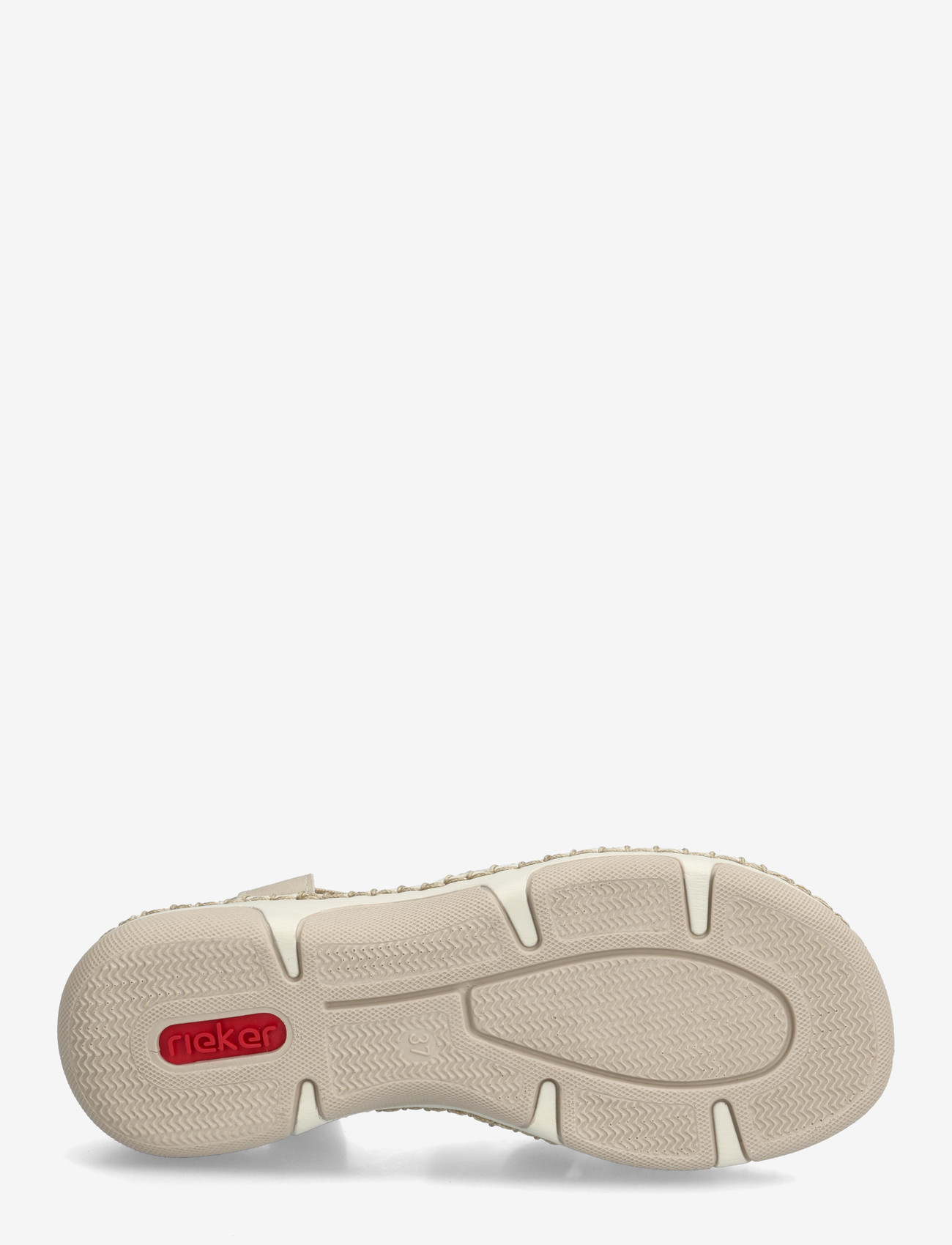Rieker - Rieker Ladies' sandals 66201-62 Beige - sandales plates - beige - 4