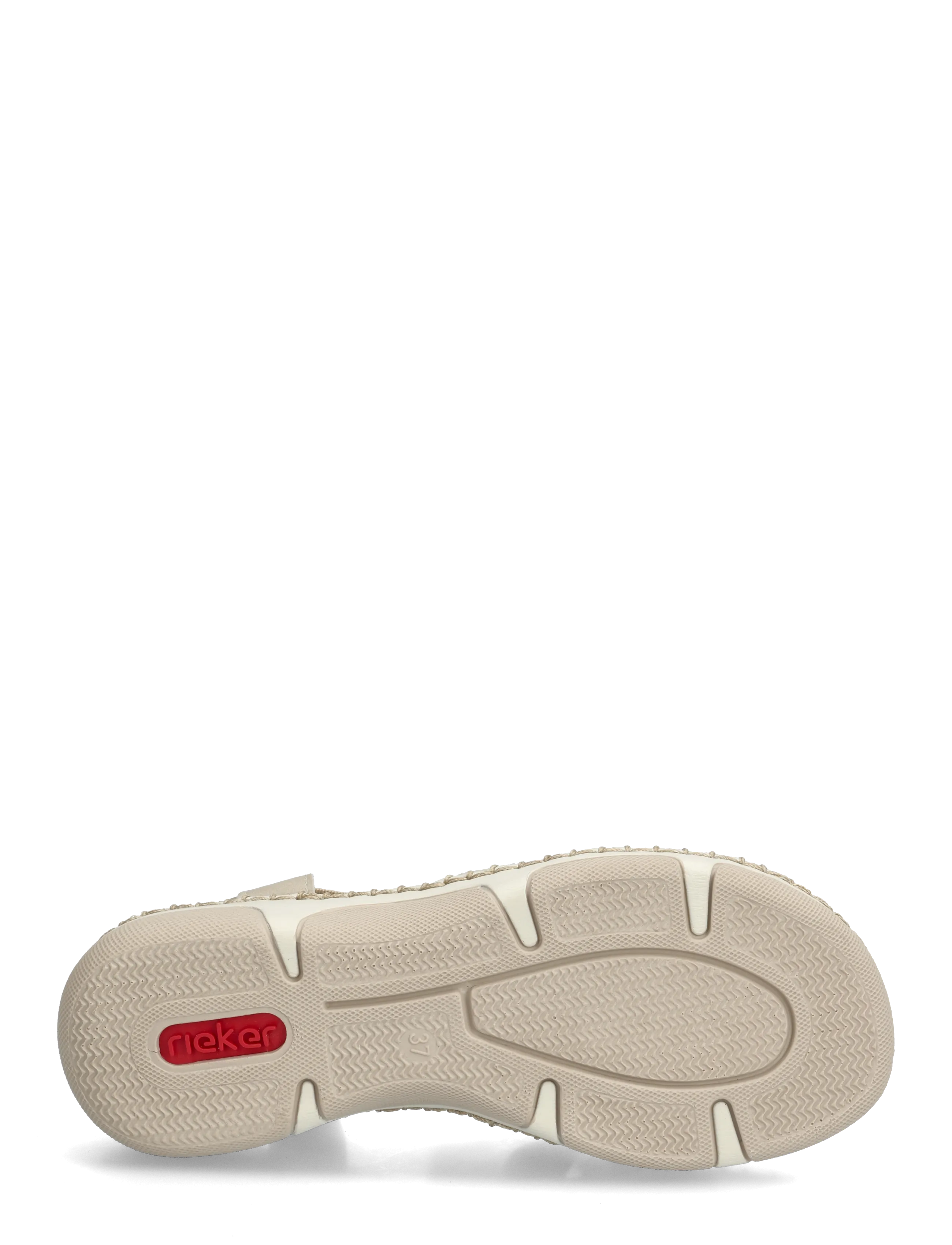 Rieker - Rieker Ladies' sandals 66201-62 Beige - flache sandalen - beige - 4