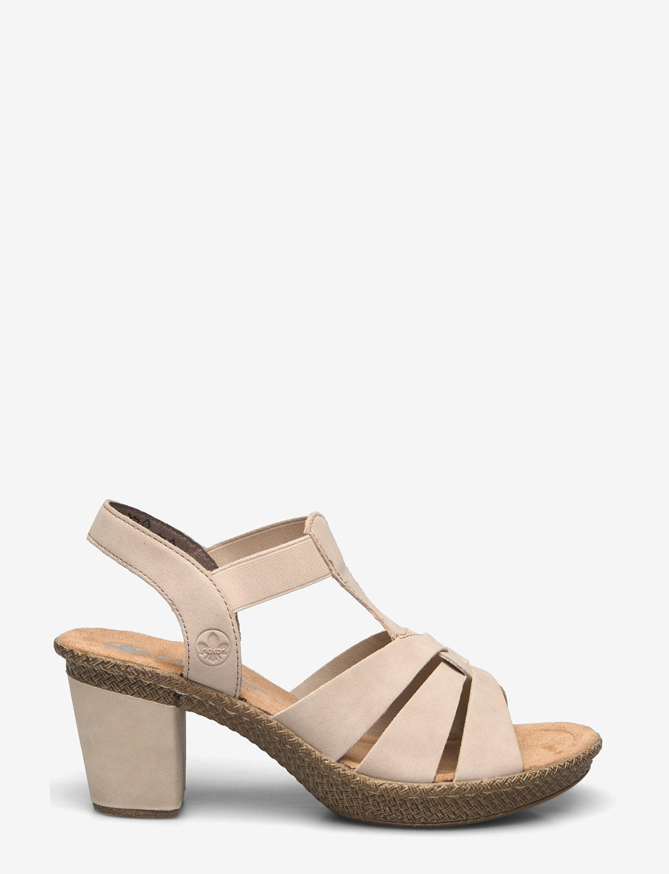 Rieker - 665K3-62 - sandaletter - beige - 1
