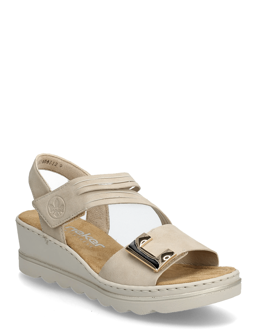 Rieker - 67410-62 - sandaletter - beige - 0