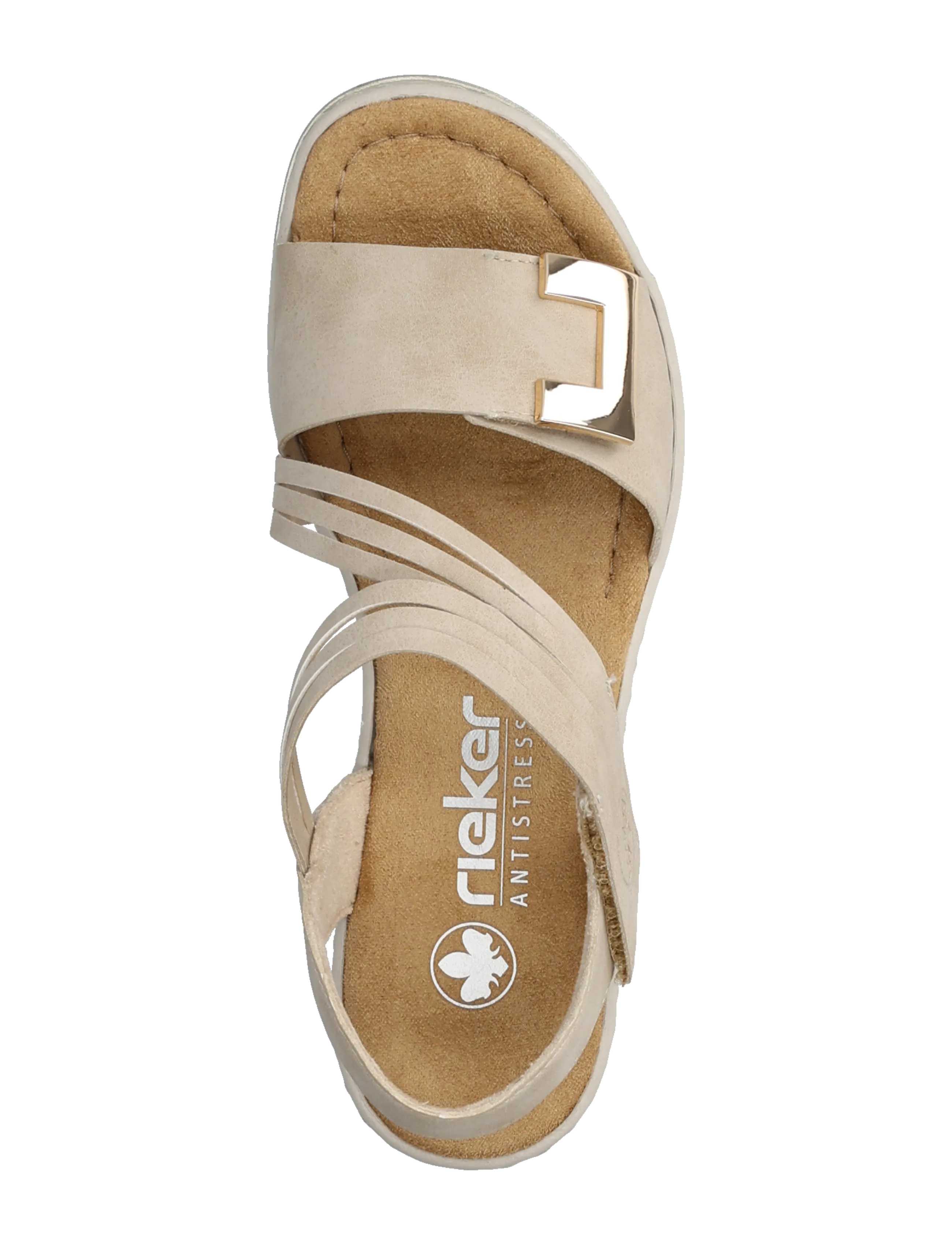 Rieker - 67410-62 - sandaletten - beige - 3