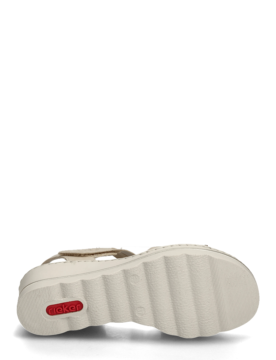 Rieker - 67410-62 - sandaletter - beige - 4
